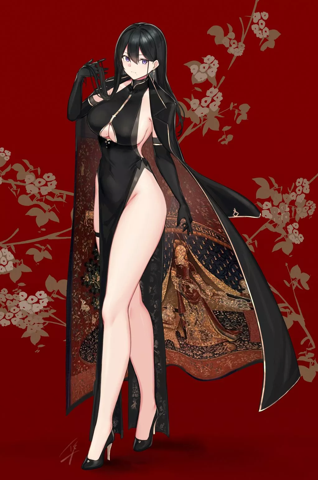 Black China Dress [Original] posted by CheetahSperm18