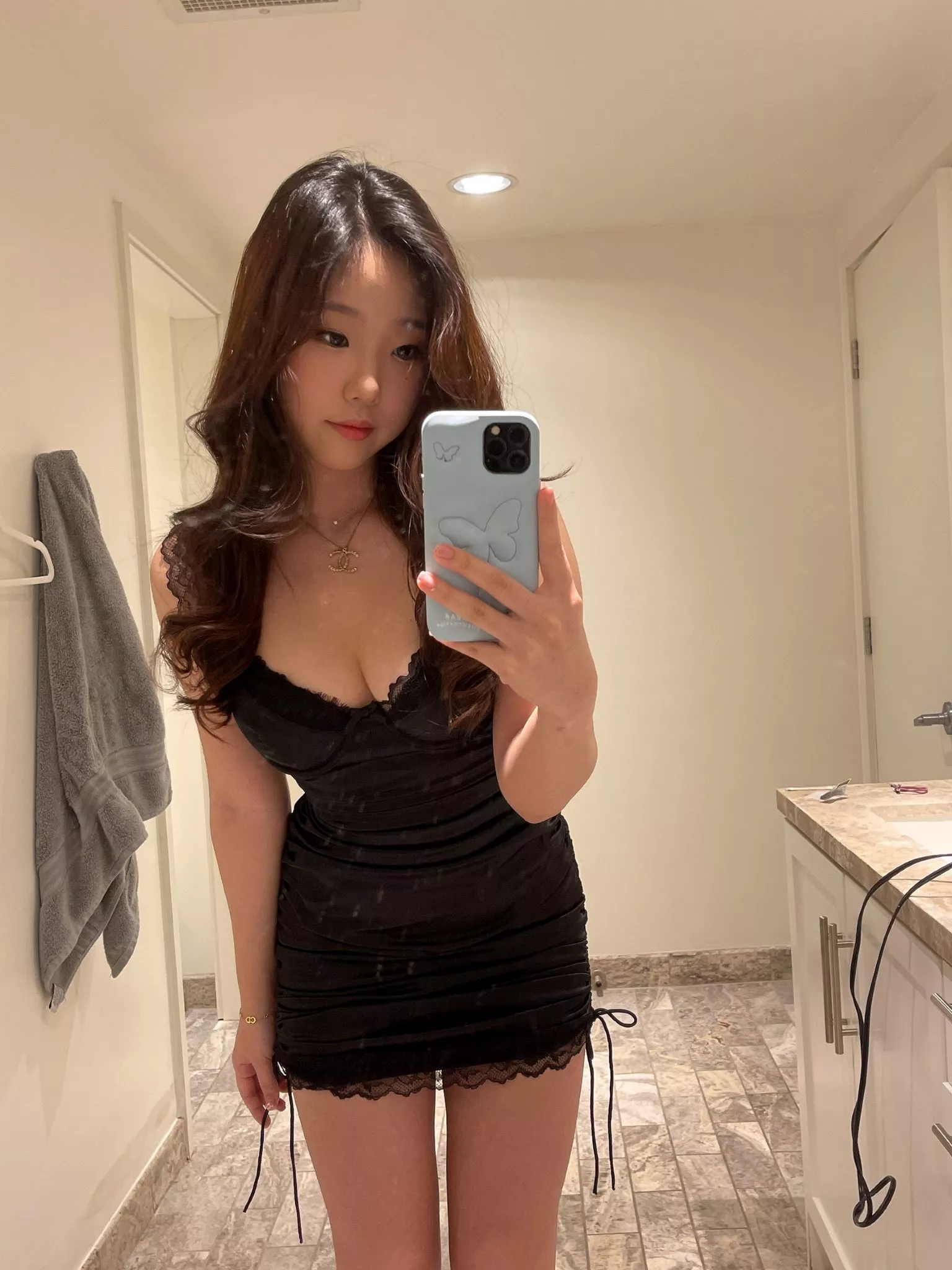 black dress posted by AimForTheM00N