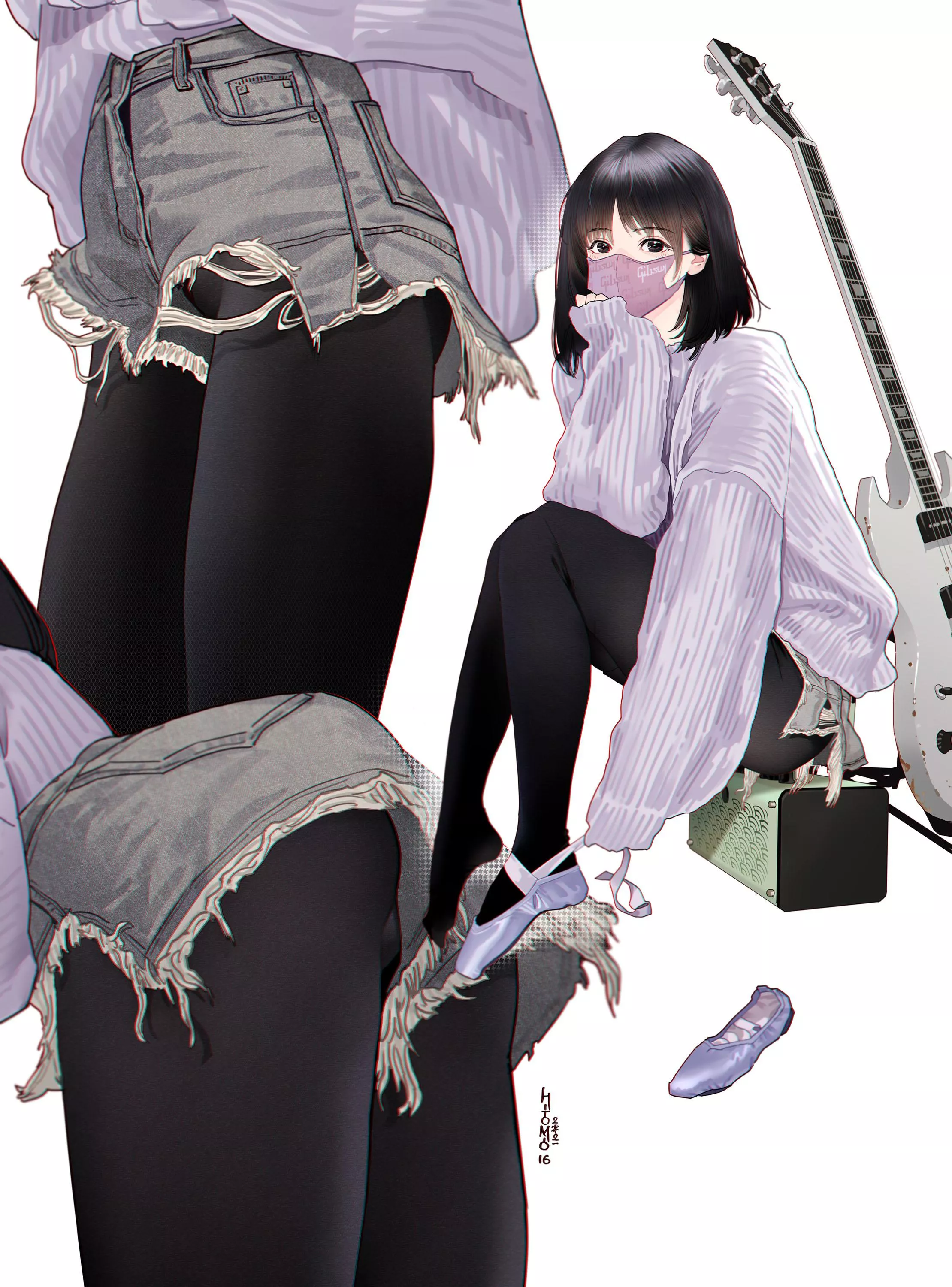 Black tights and accessories. [Original] posted by chilidirigible