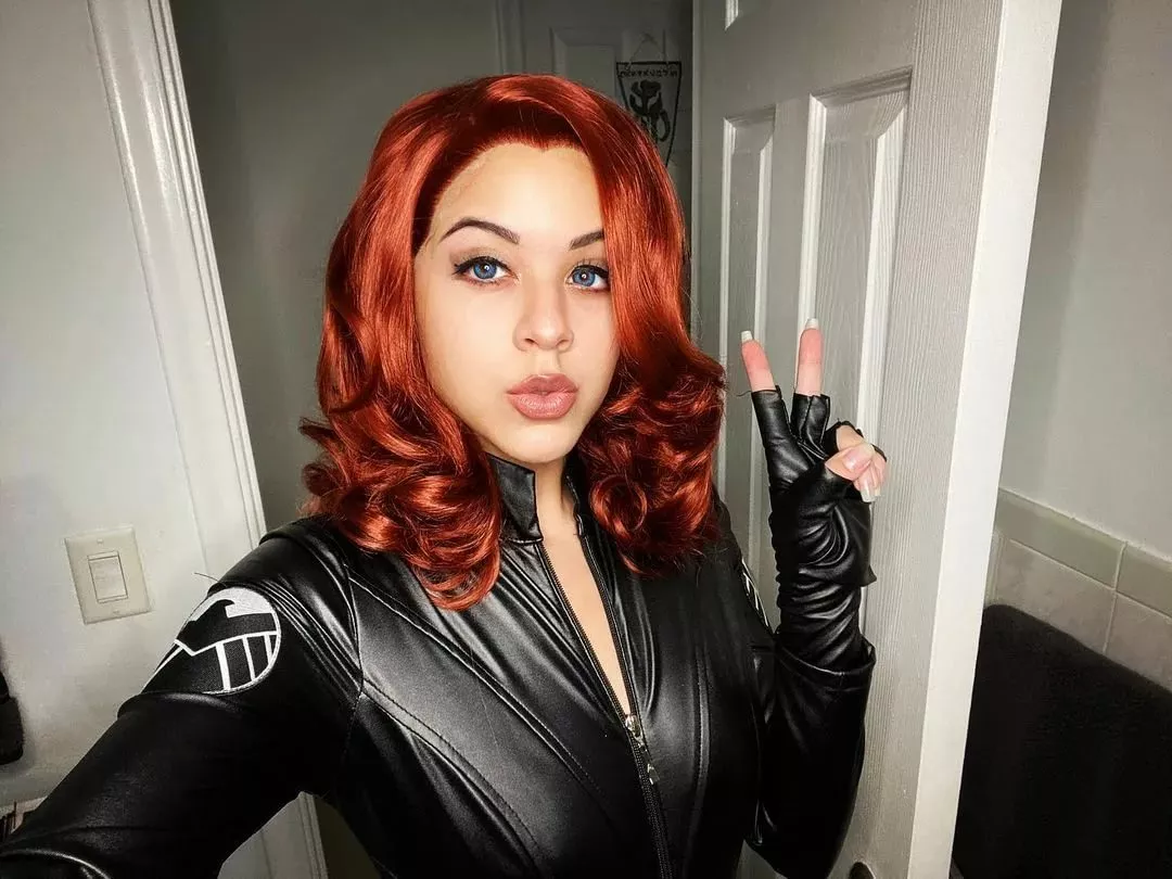 Black widow posted by kingoffuckery