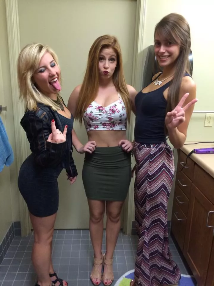 Blonde vs. redhead vs. brunette posted by louielightning123