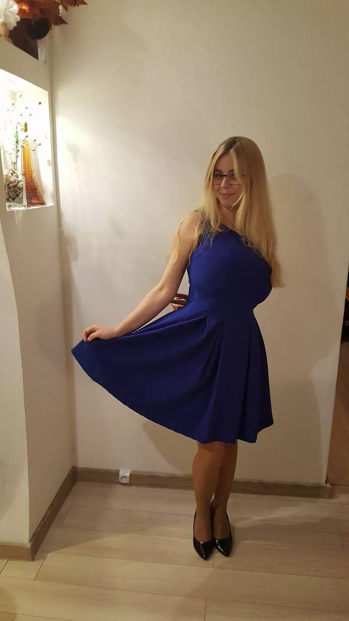 Blue dress posted by FizzyOrangeJuice