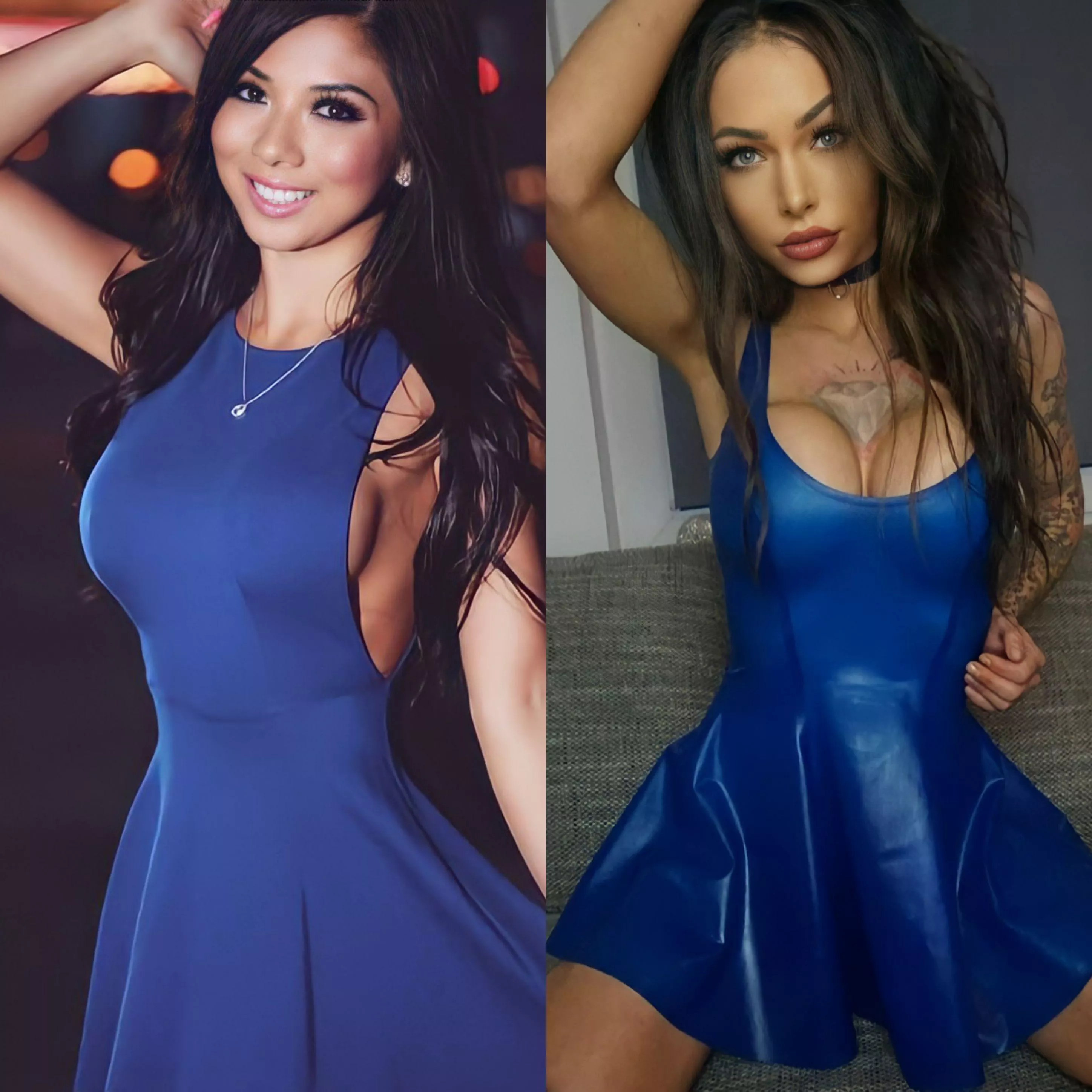 Blue dresses: Lexi Vixi (left) or Tyra Kadney (right)? posted by going-fast