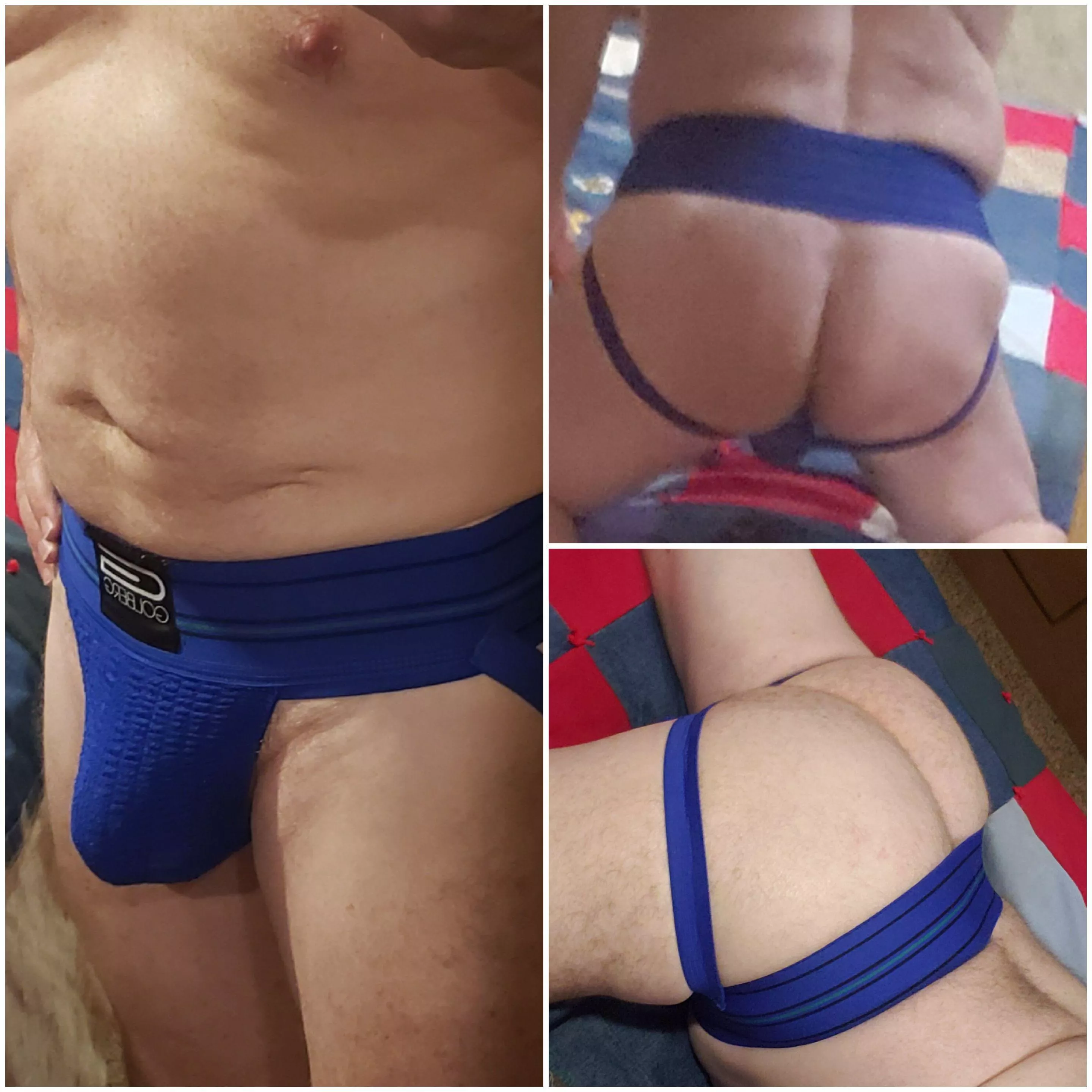 Blue is my favorite color. how different colored jocks do you have? 8 posted by DavyJones_83