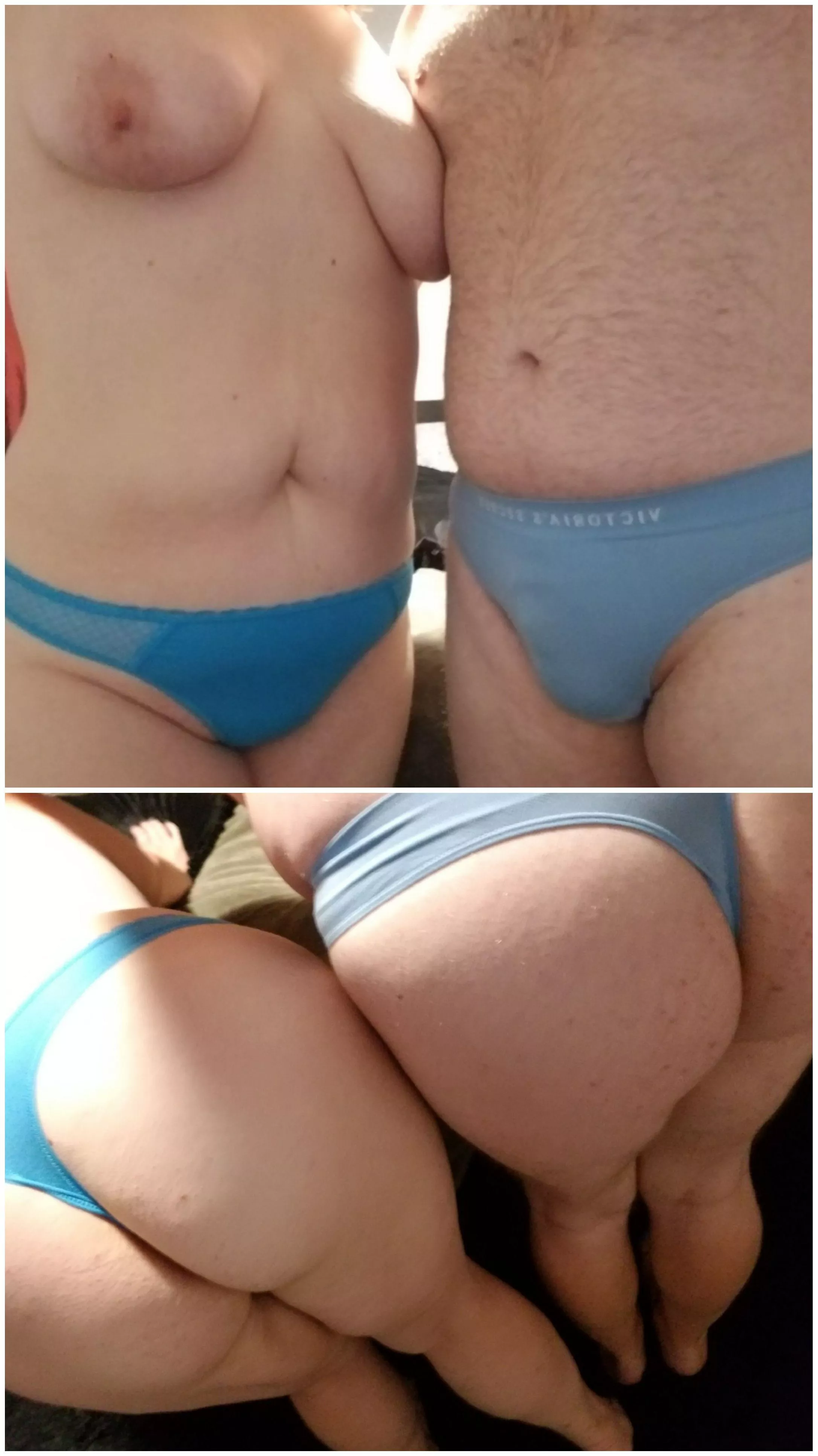 Blue Monday Thongs [MF] [OC] posted by coybotmean