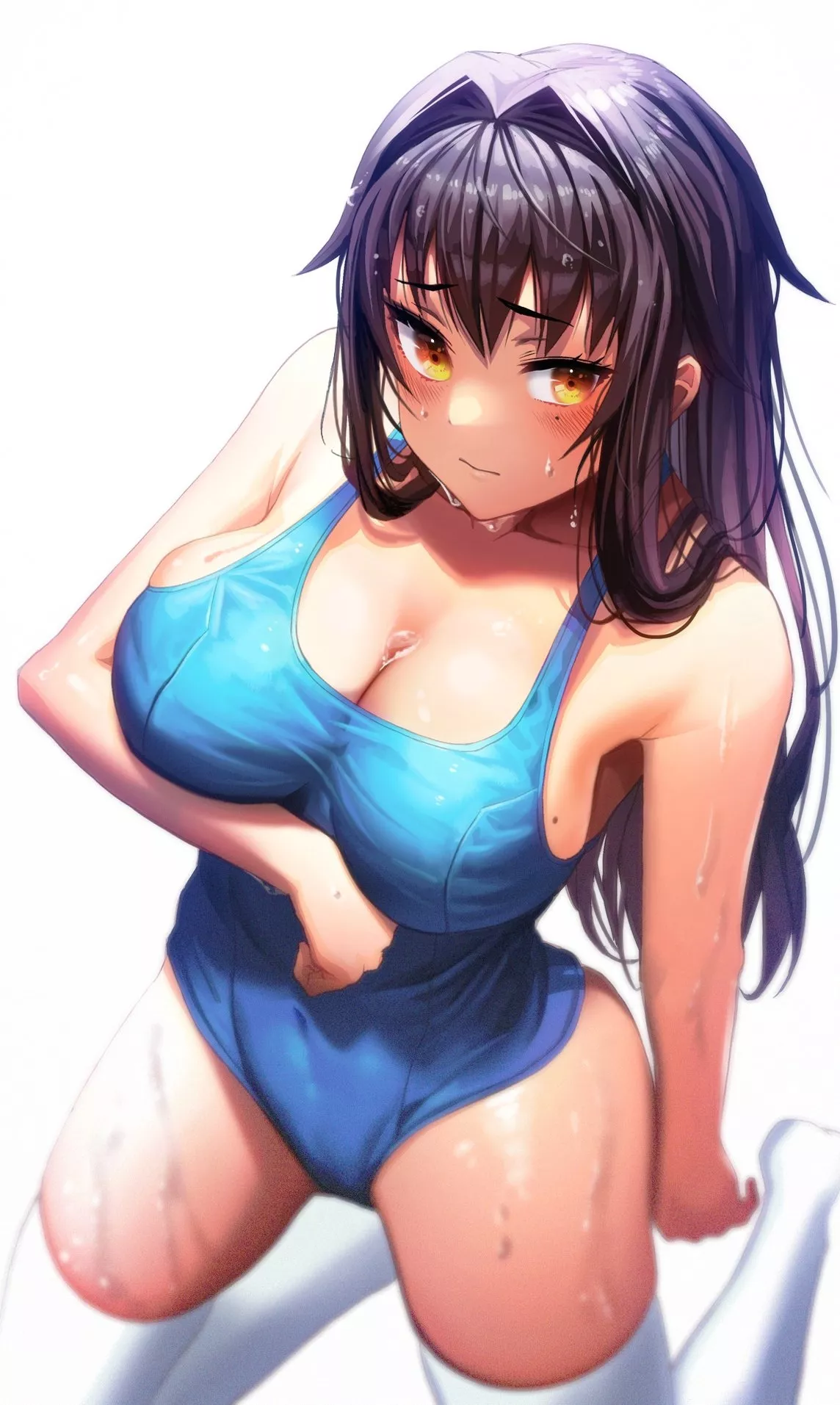 Blue Swimsuit posted by CheetahSperm18