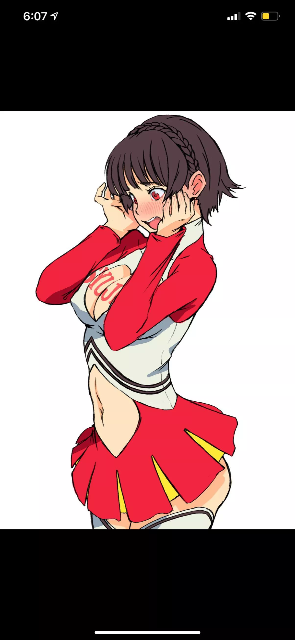 Blushing Makoto posted by BigBoris8