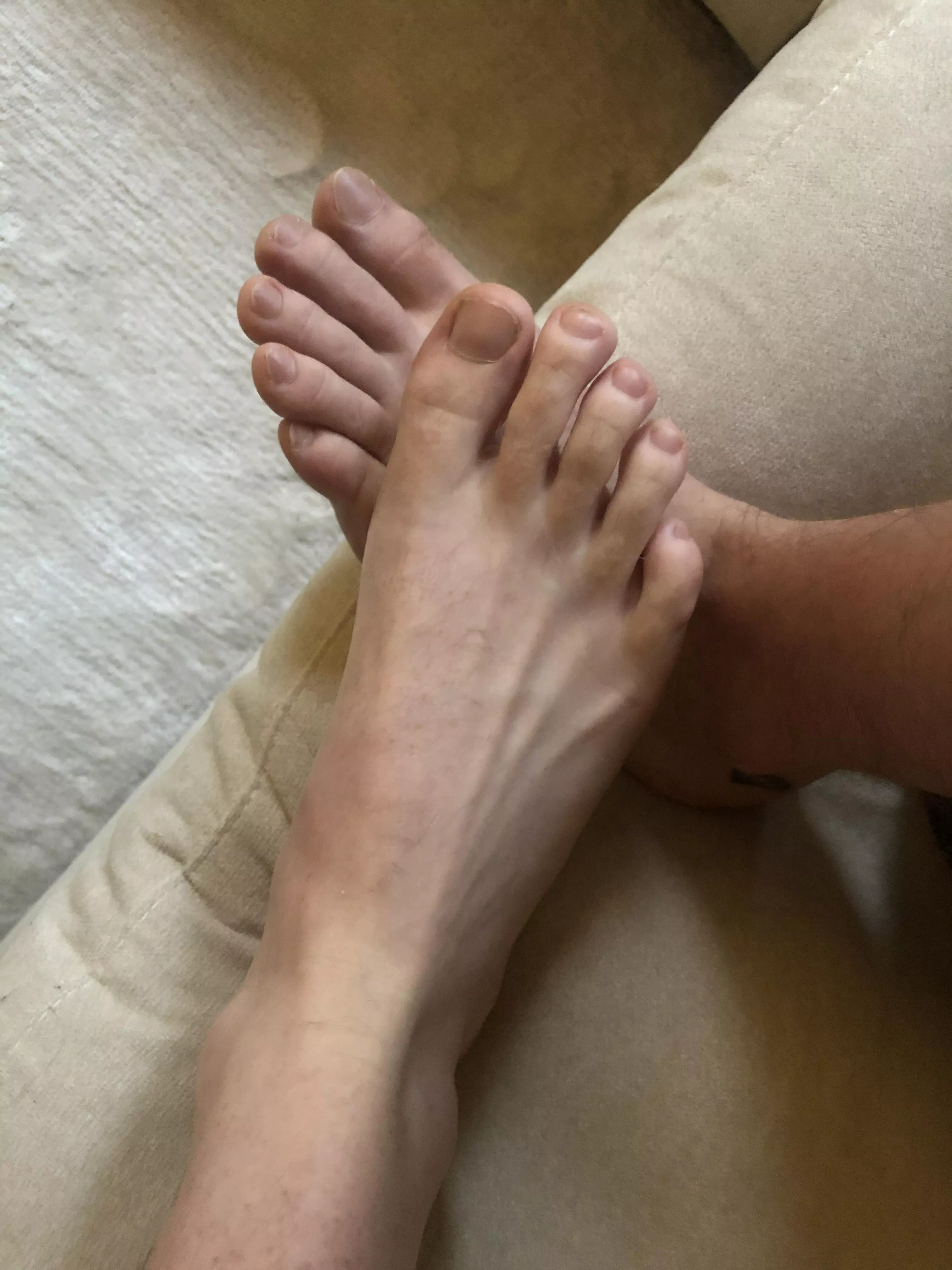 Both of our feet need worshipped! 😈 posted by twoguysfeet