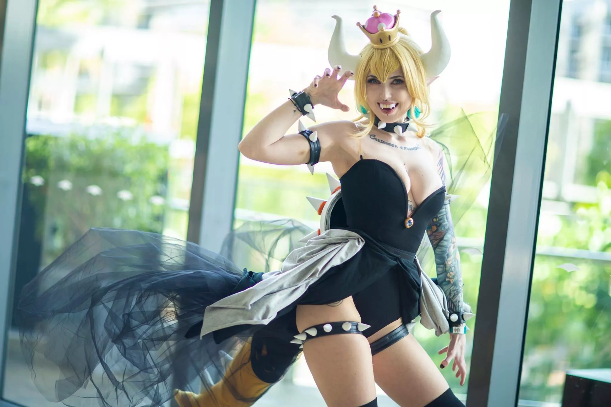 Bowsette on the prowl :> by hey Drunni posted by Hey_Drunni