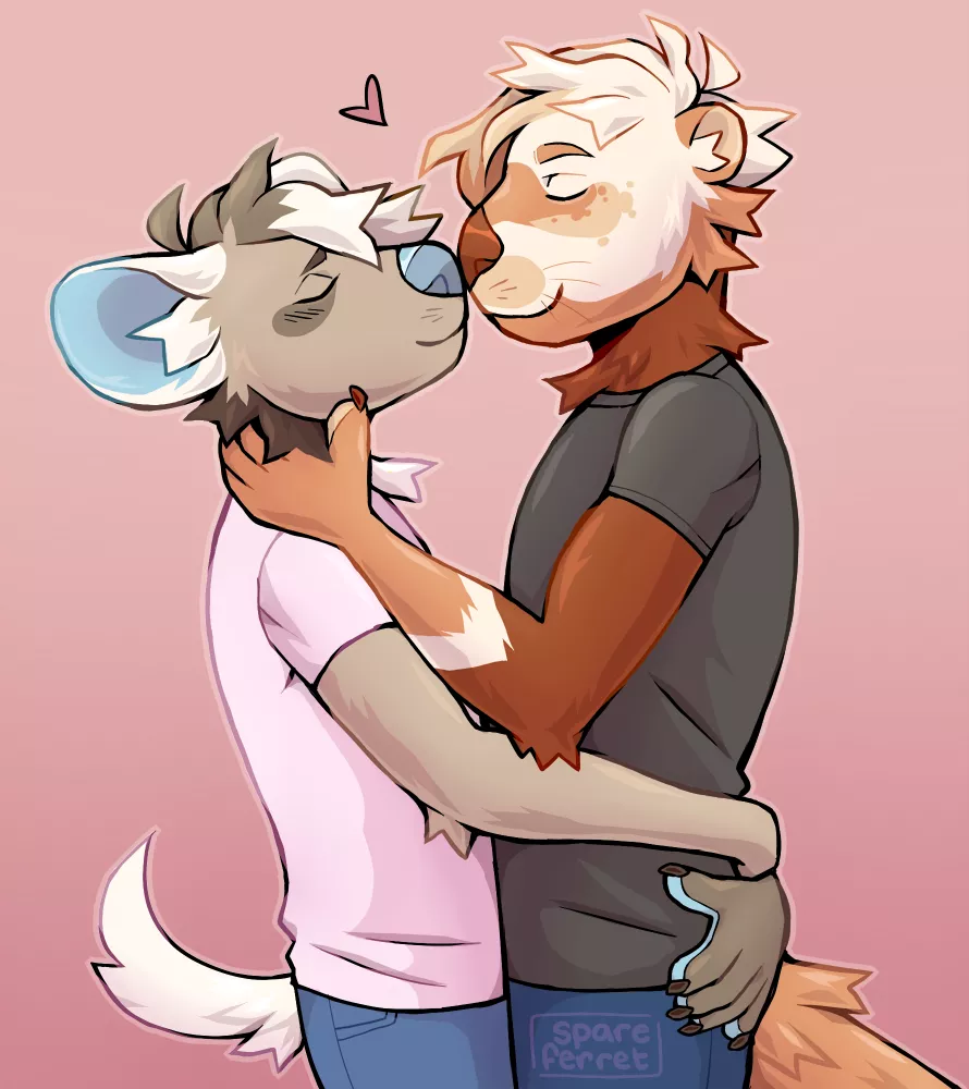 boyfriends (art by me) posted by bonusweasel