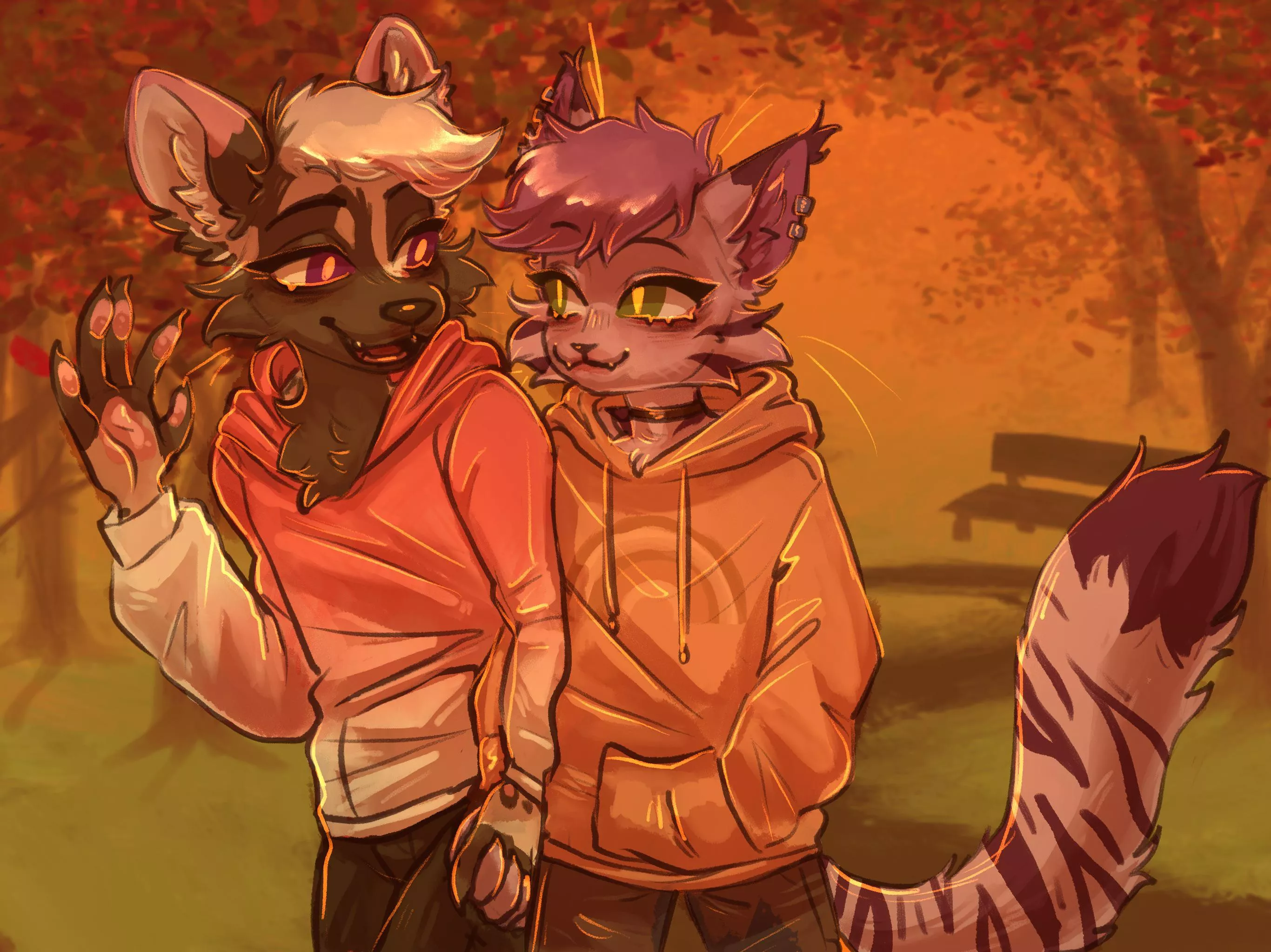 Boyfriends art by @poppypeets on twitter! posted by Mirko2000xD