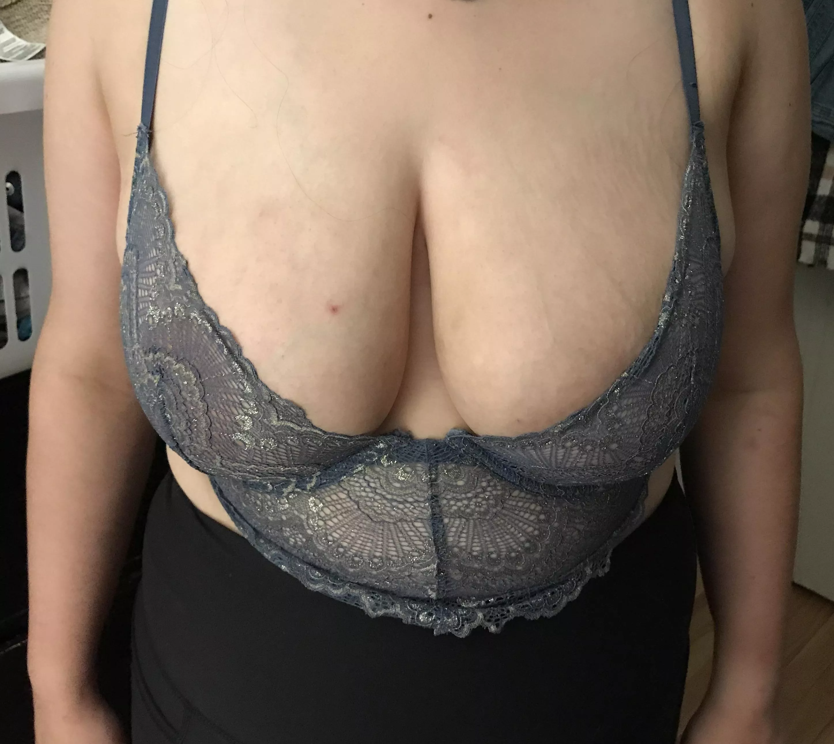 Bra might be a little too small… posted by MisunderstoodDame