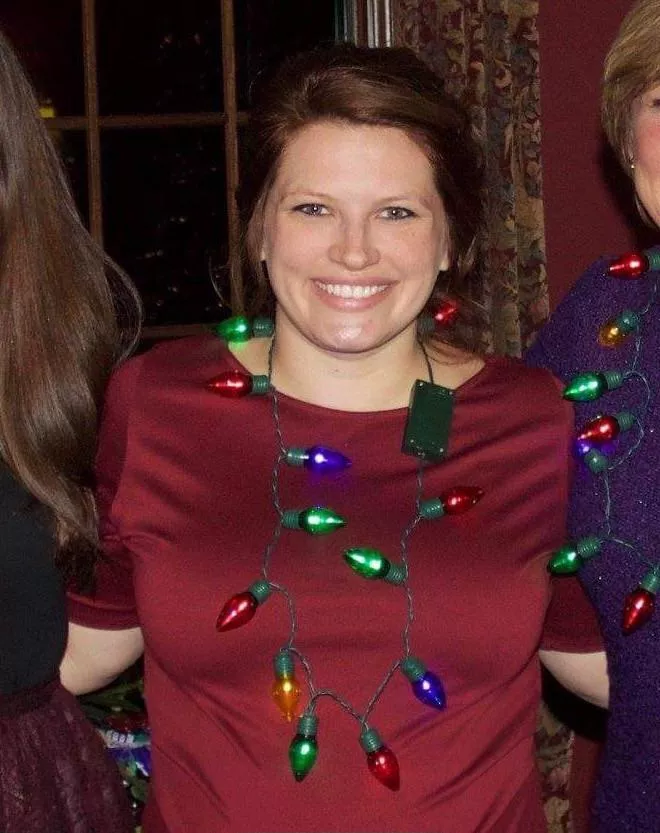 Braless at a Christmas party, would you hit on her? posted by Pamunbuttonthattop