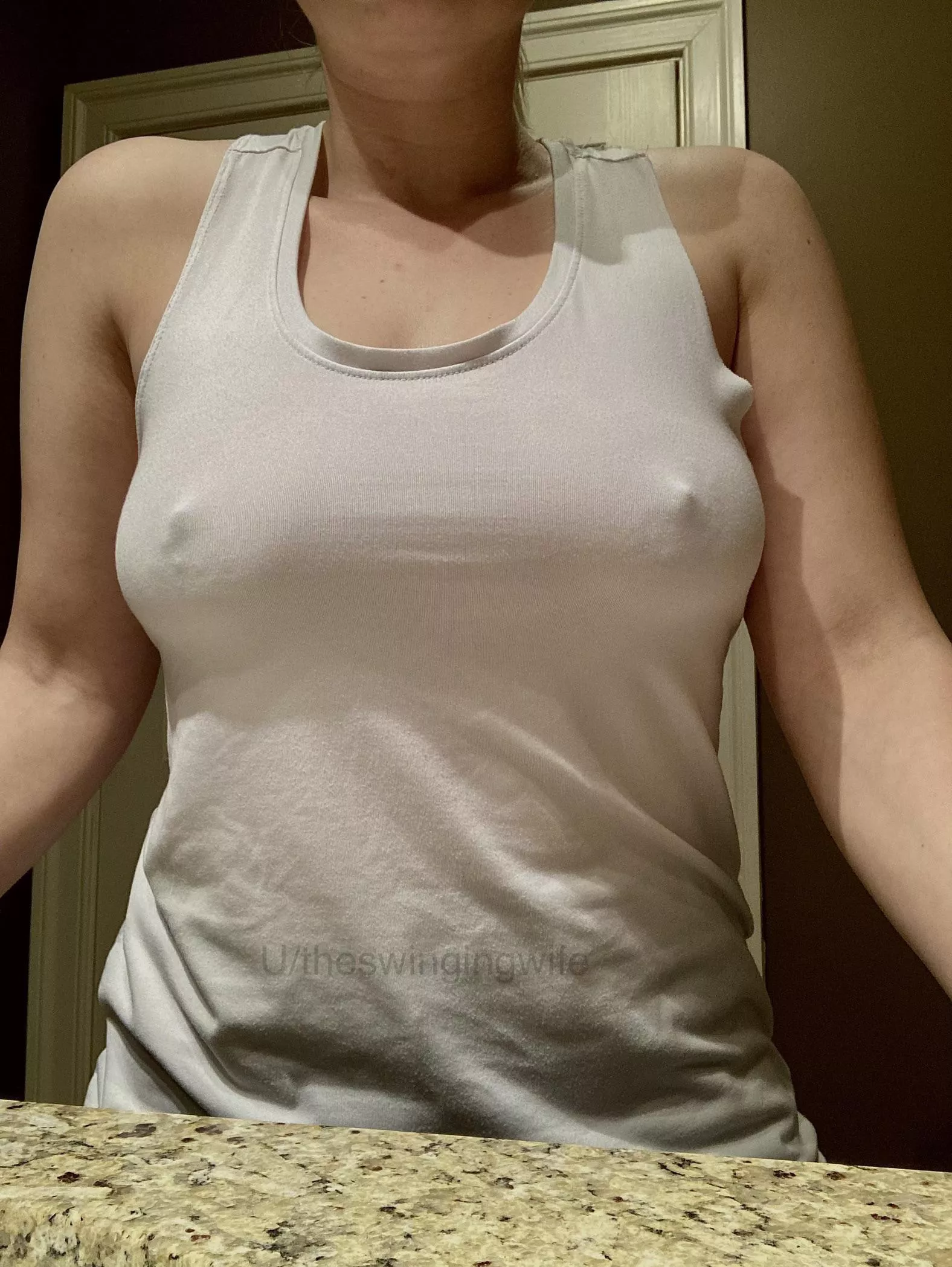 Braless at the office on this titty tuesday I think so! posted by theswingingwife