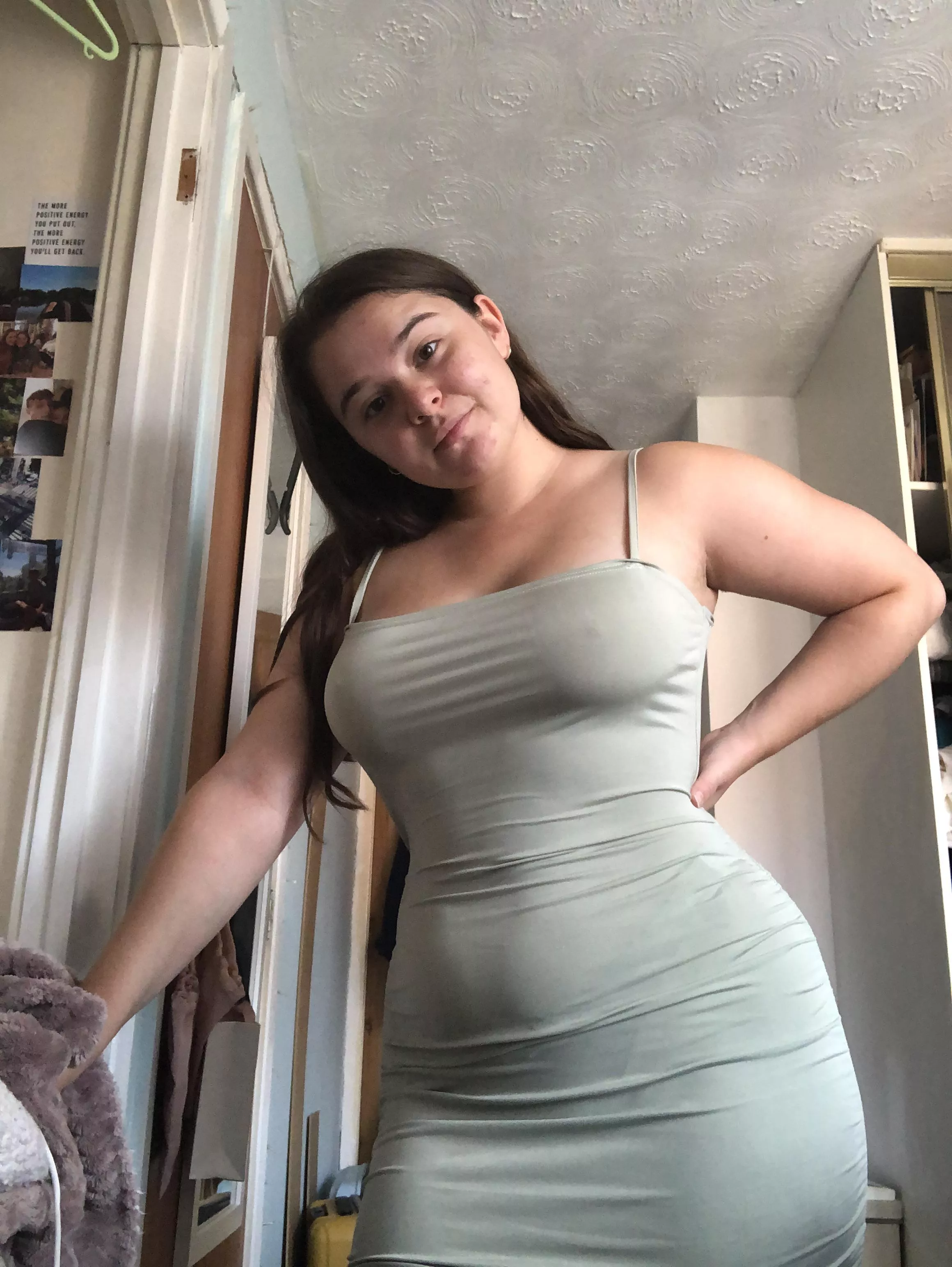 Braless is the only way to wear this dress posted by lingeriequeenx