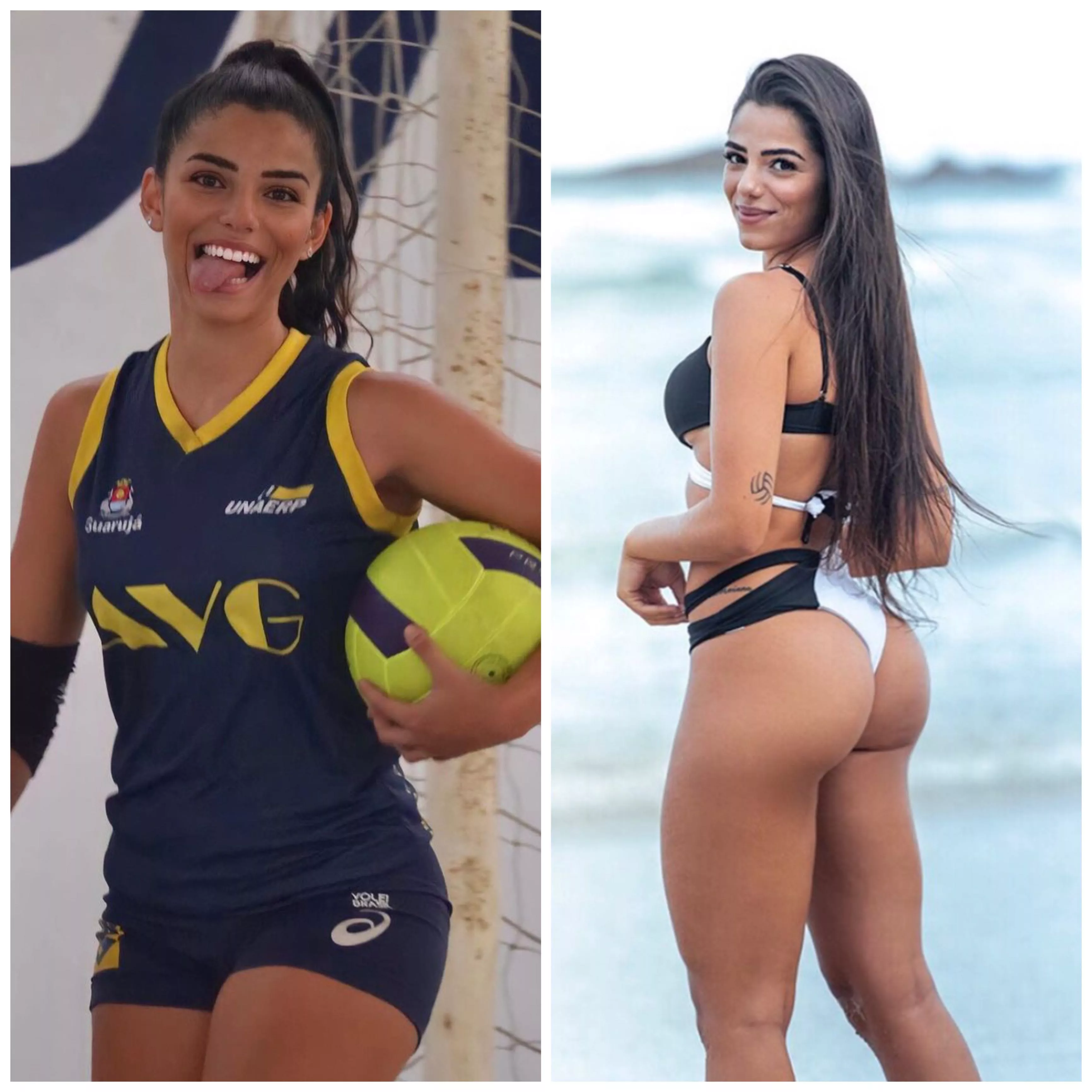 Brazilian volleyball player Keyt Alves posted by paone0022