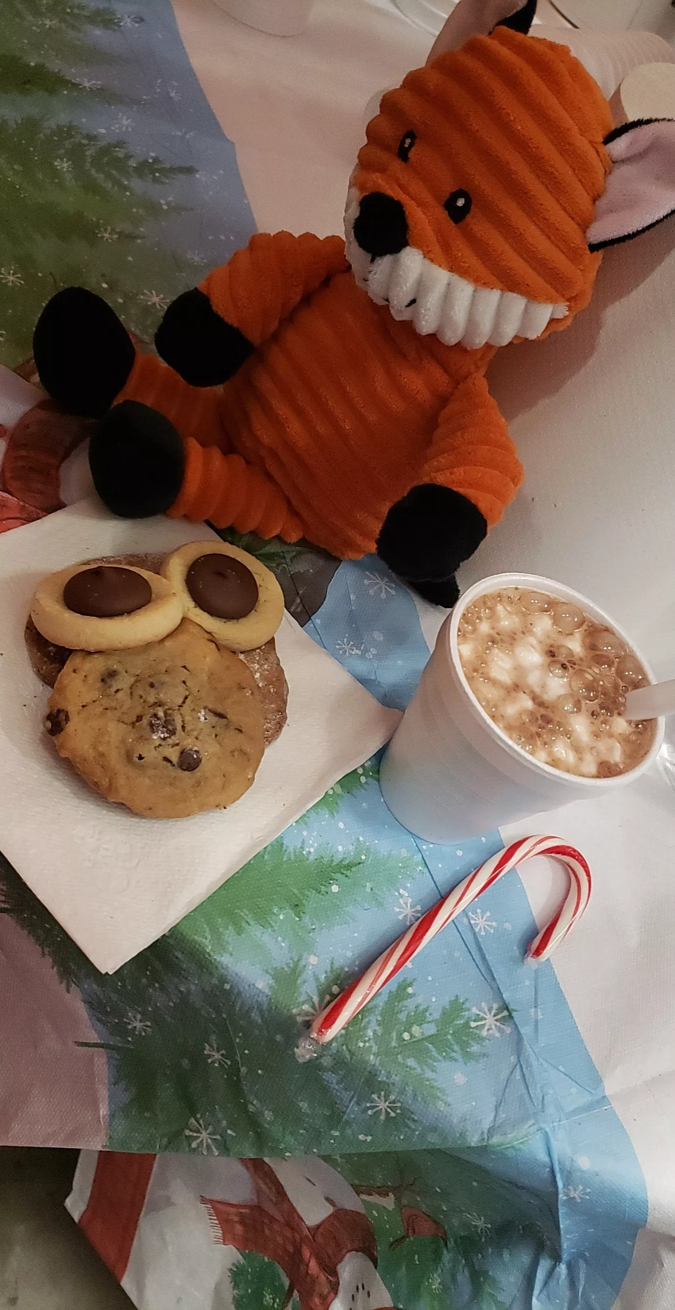 Breakfast at work! posted by LittleMissSpookyBean