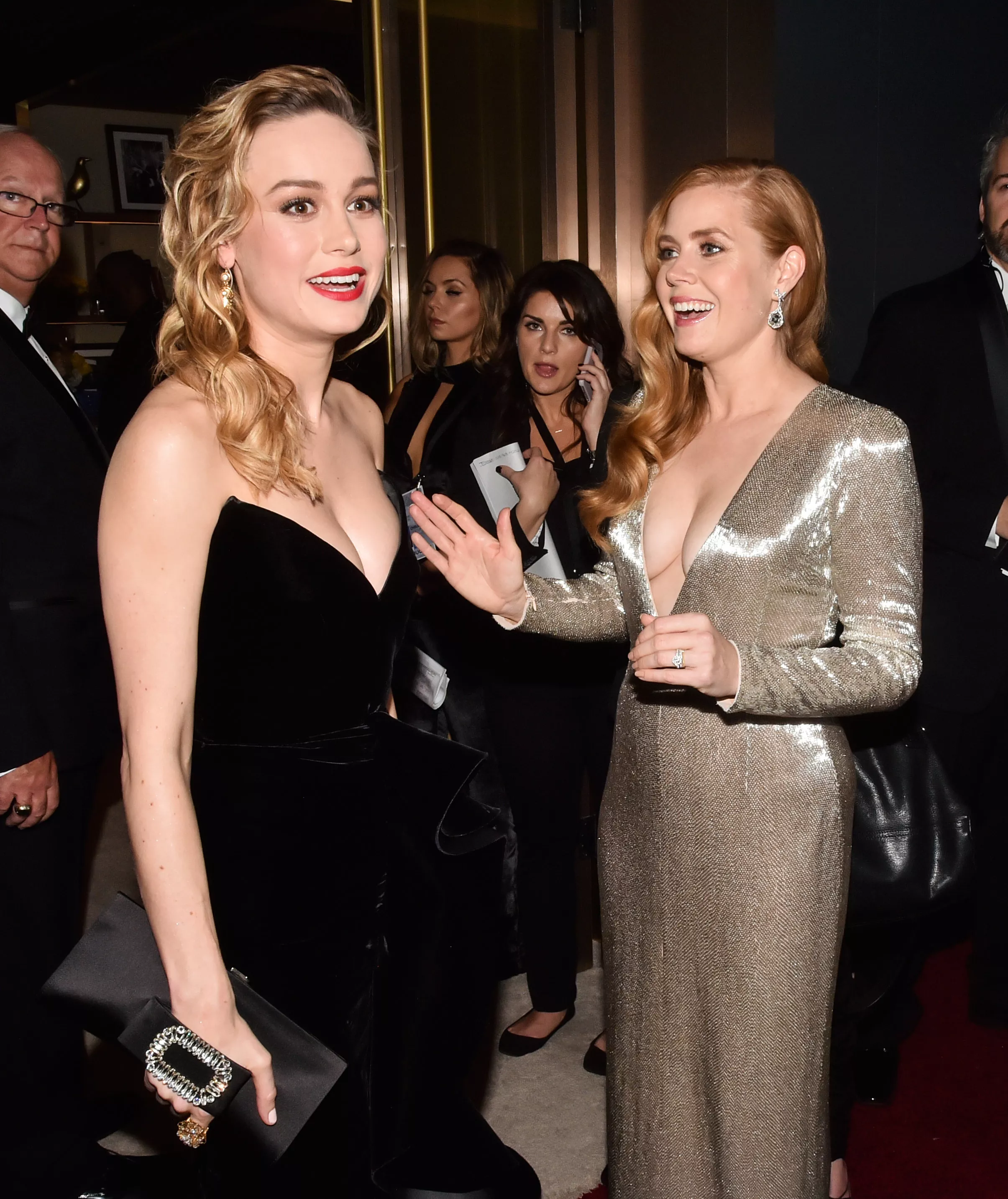 Brie Larson and Amy Adams would be a fun couple swap posted by CelebBBCAddict