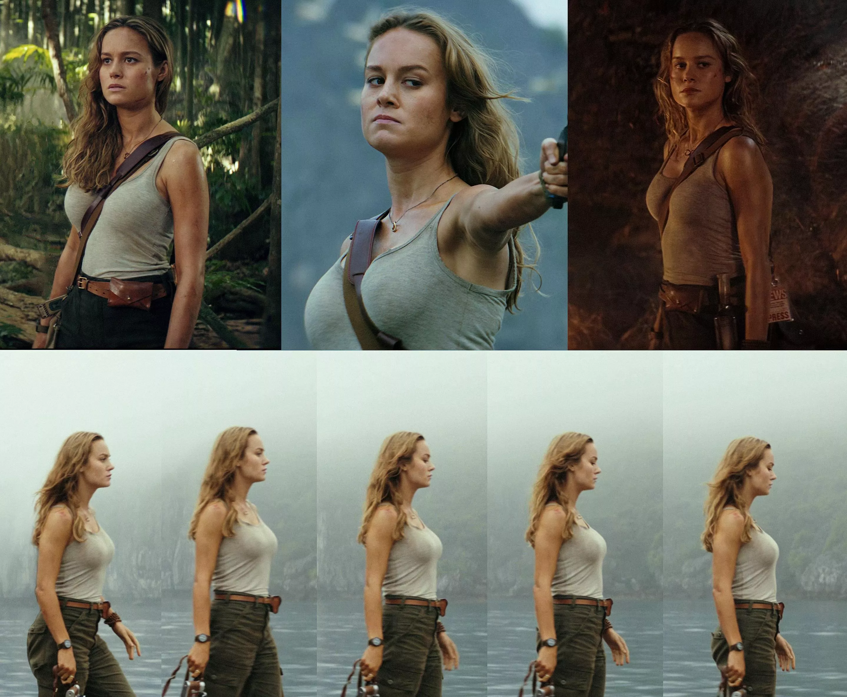 Brie Larson's Incredible boobs in Kong Skull Island posted by r0rschach1007