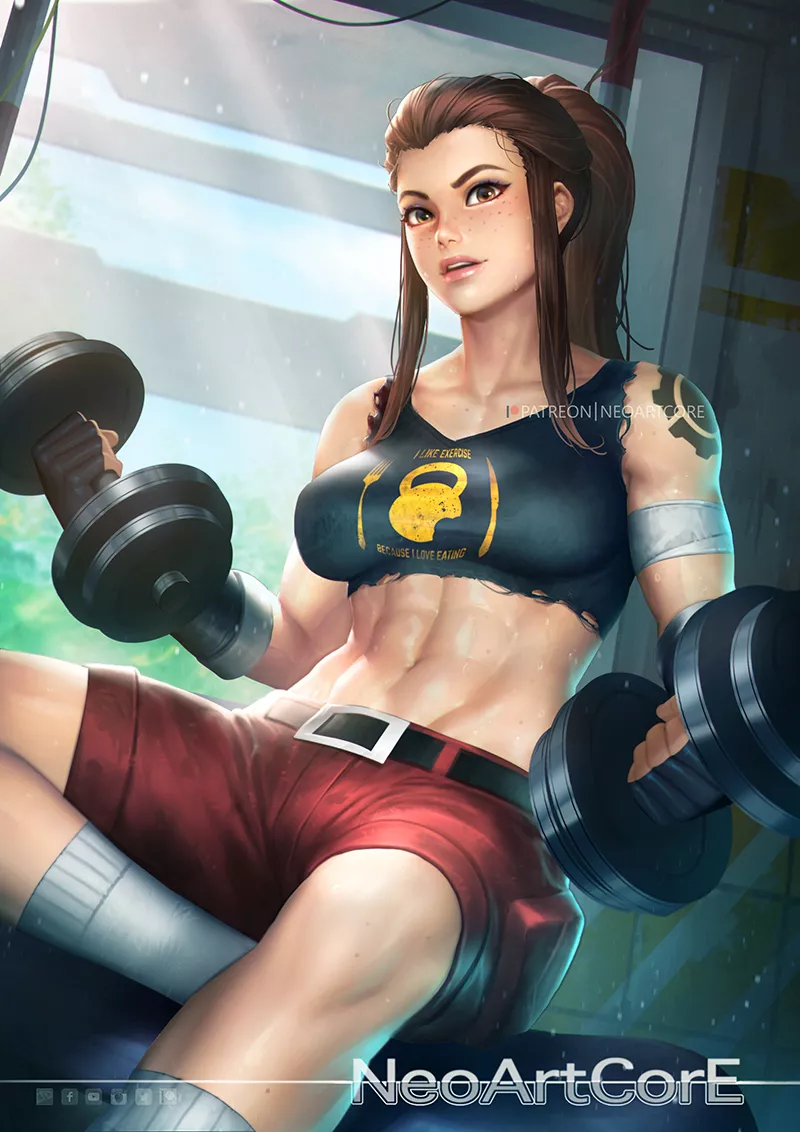 Brigitte [Overwatch] posted by trisaders