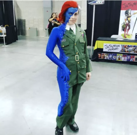 Brilliant Mystique Cosplay posted by WhitneyGreer78