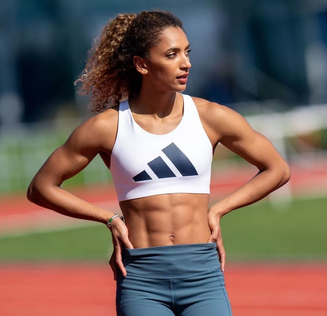 British sprinter Laviai Nielsen posted by Admirateur1