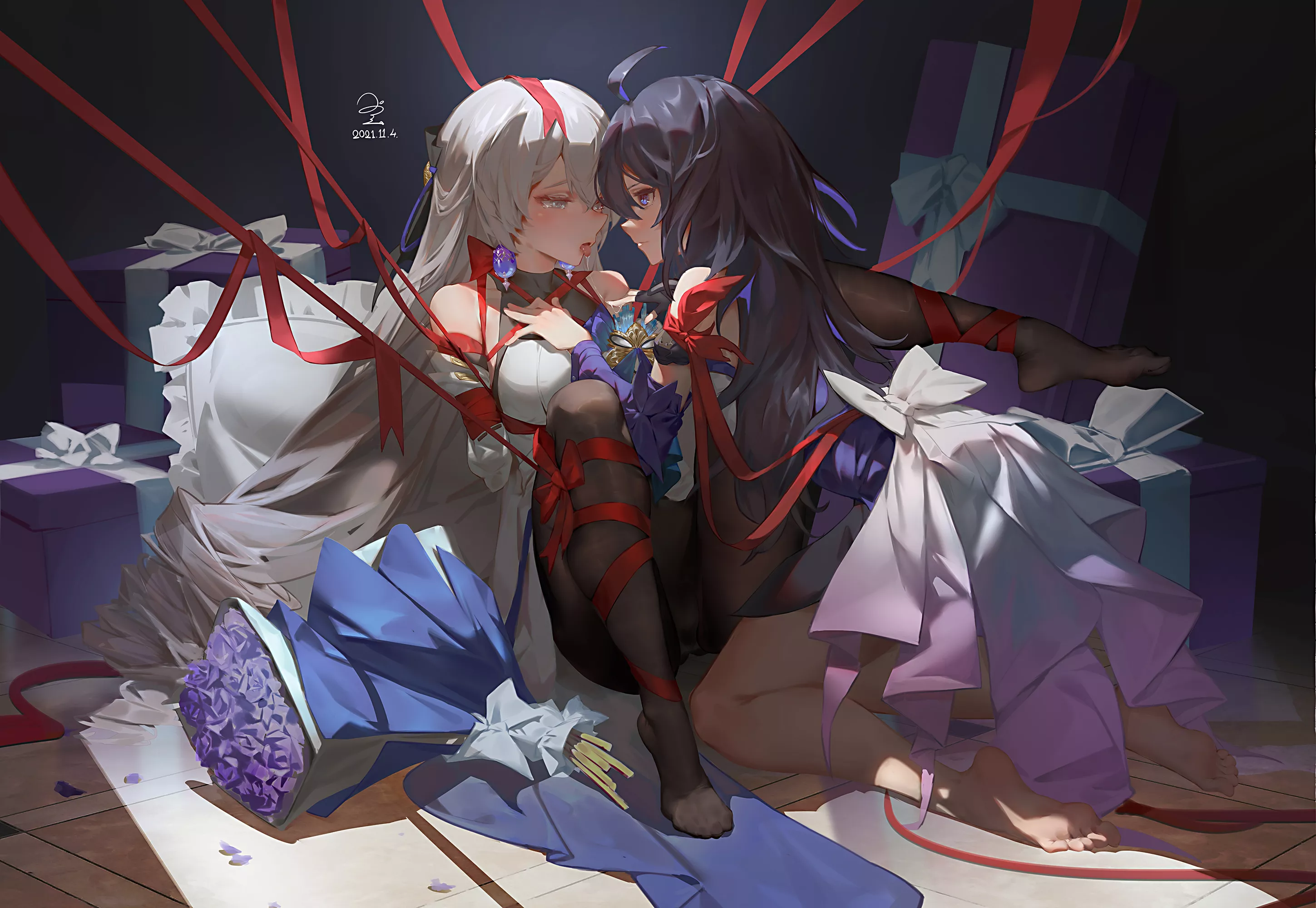 Bronya & Seele [Honkai Impact] posted by dumbocow