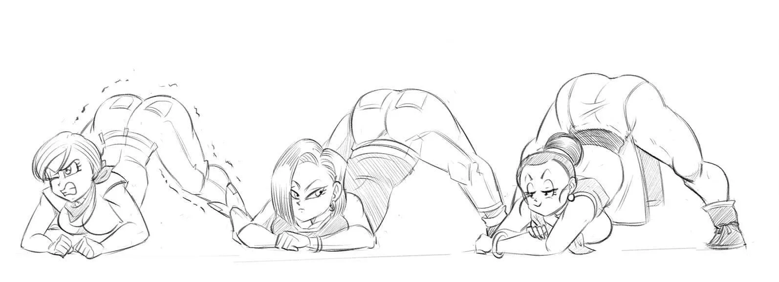 Bulma, 18, and Chi Chi. (FunSexyDB) [Dragonball Z] posted by AnonymousPumper