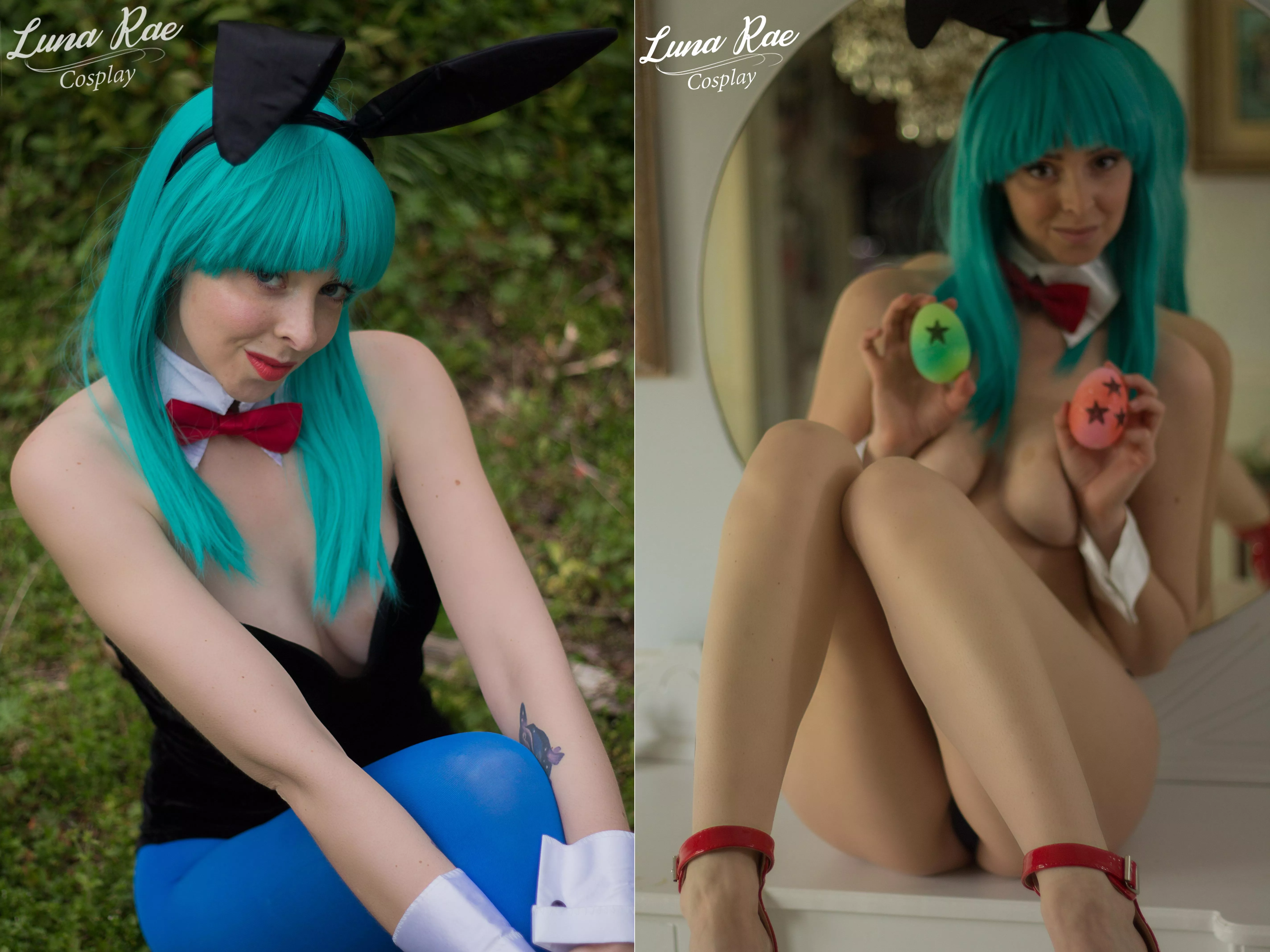 Bunny Bulma on/off by Lunaraecosplay [self] posted by Lunaraensfw