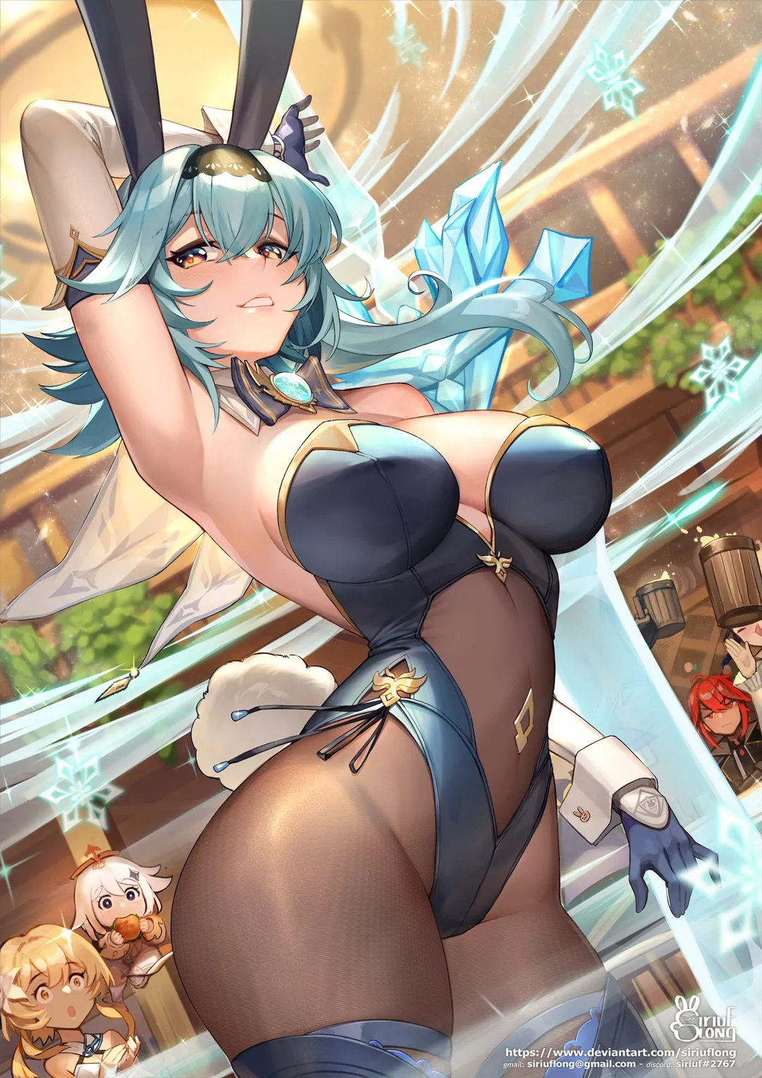 Bunny Eula [Genshin Impact] posted by CheetahSperm18