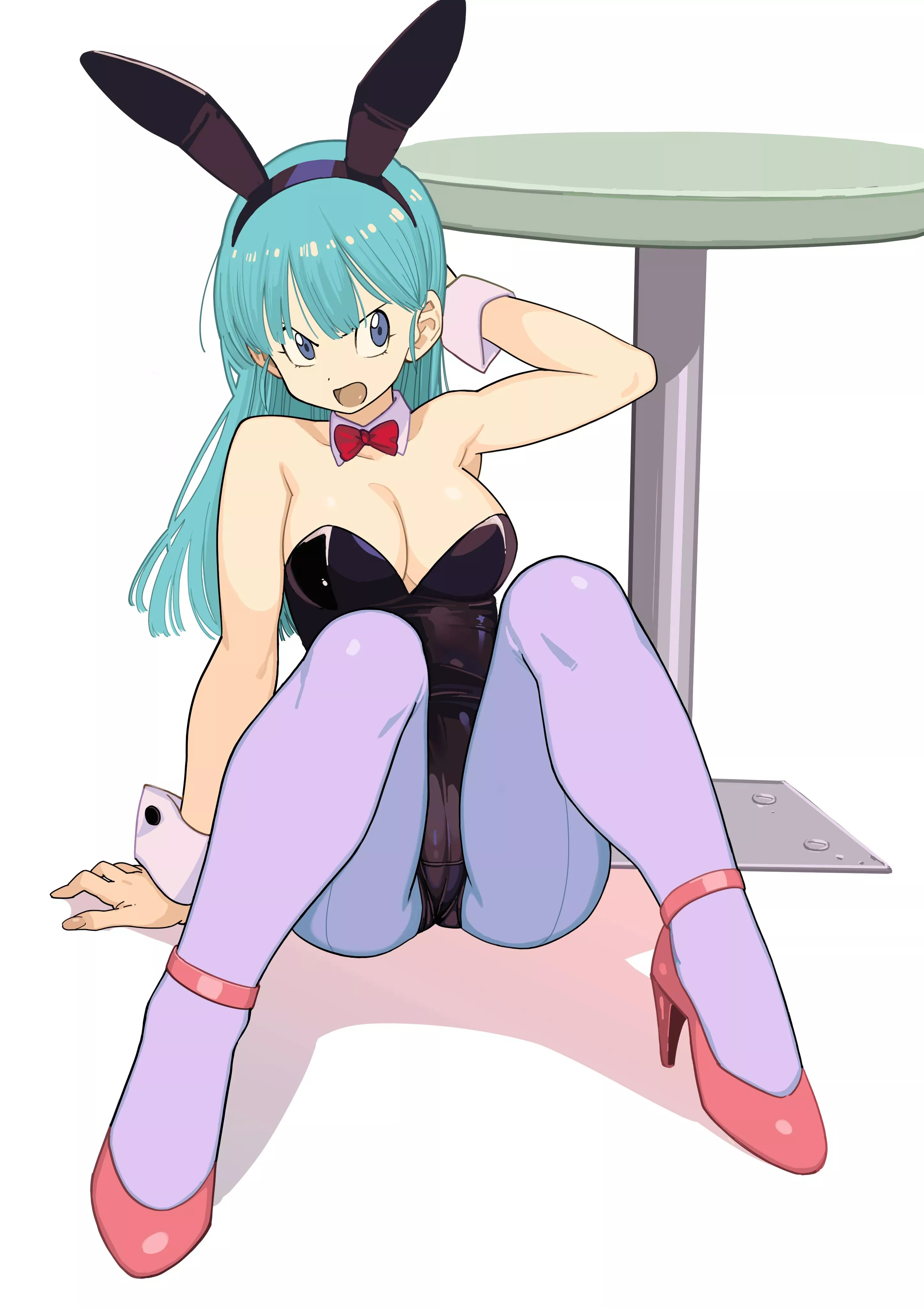 Bunny girl Bulma [Dragon ball] by (rokoido12) posted by Faoovo