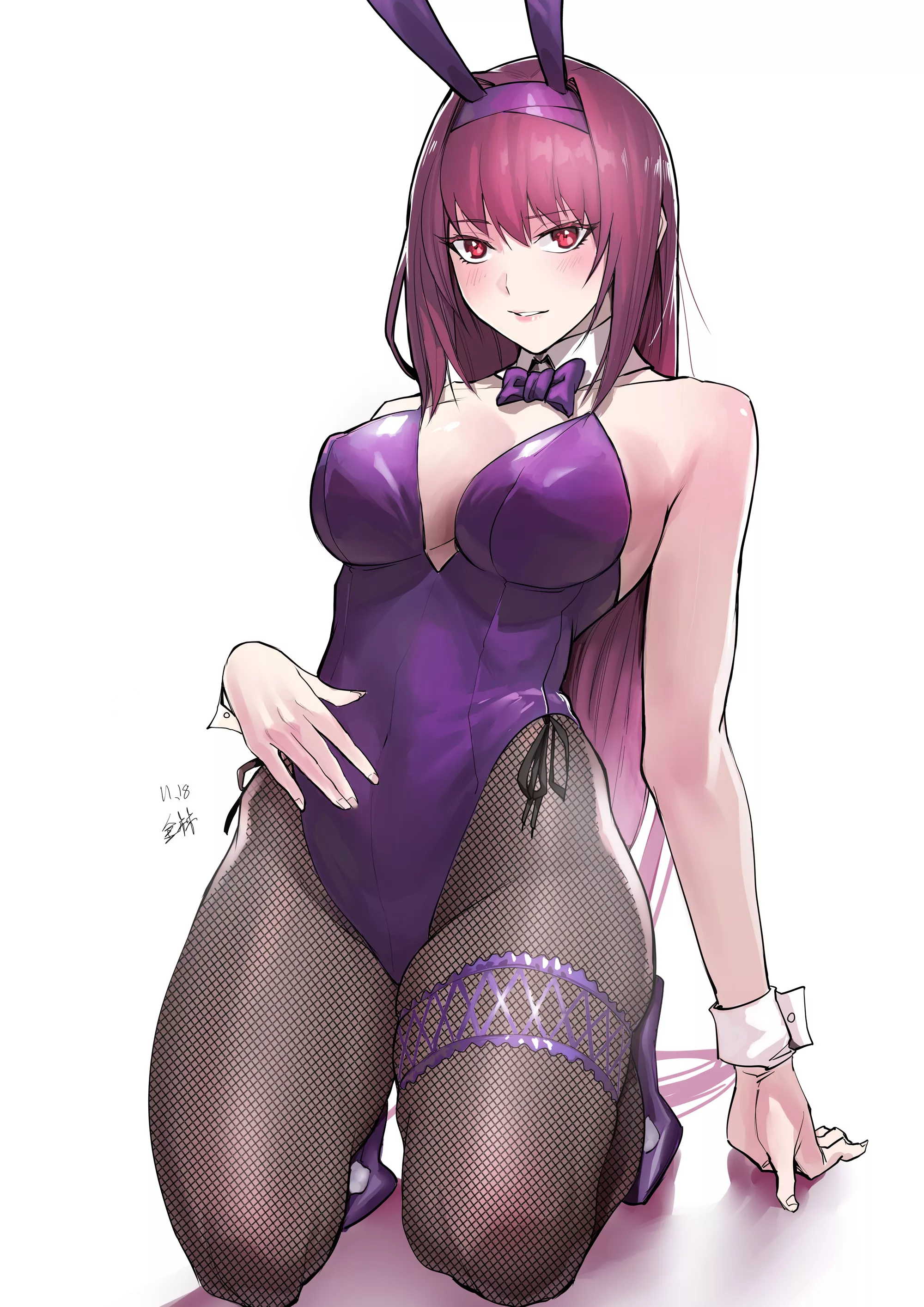 Bunny Girl Scathach (Jinlin) [Fate] posted by sequence_string