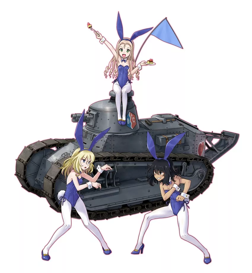 Bunny girls on a tank posted by JJIlg