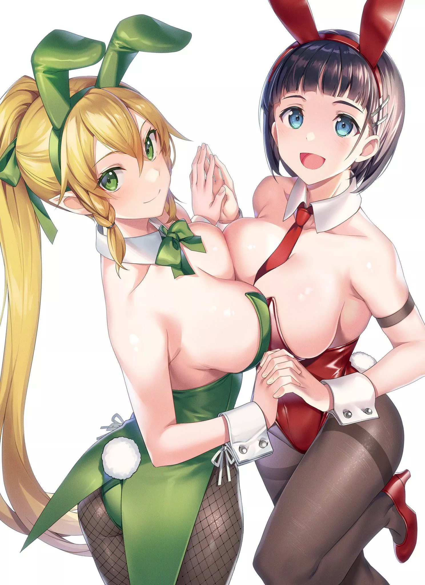 Bunny Leafa x Suguha posted by Natsu_1000