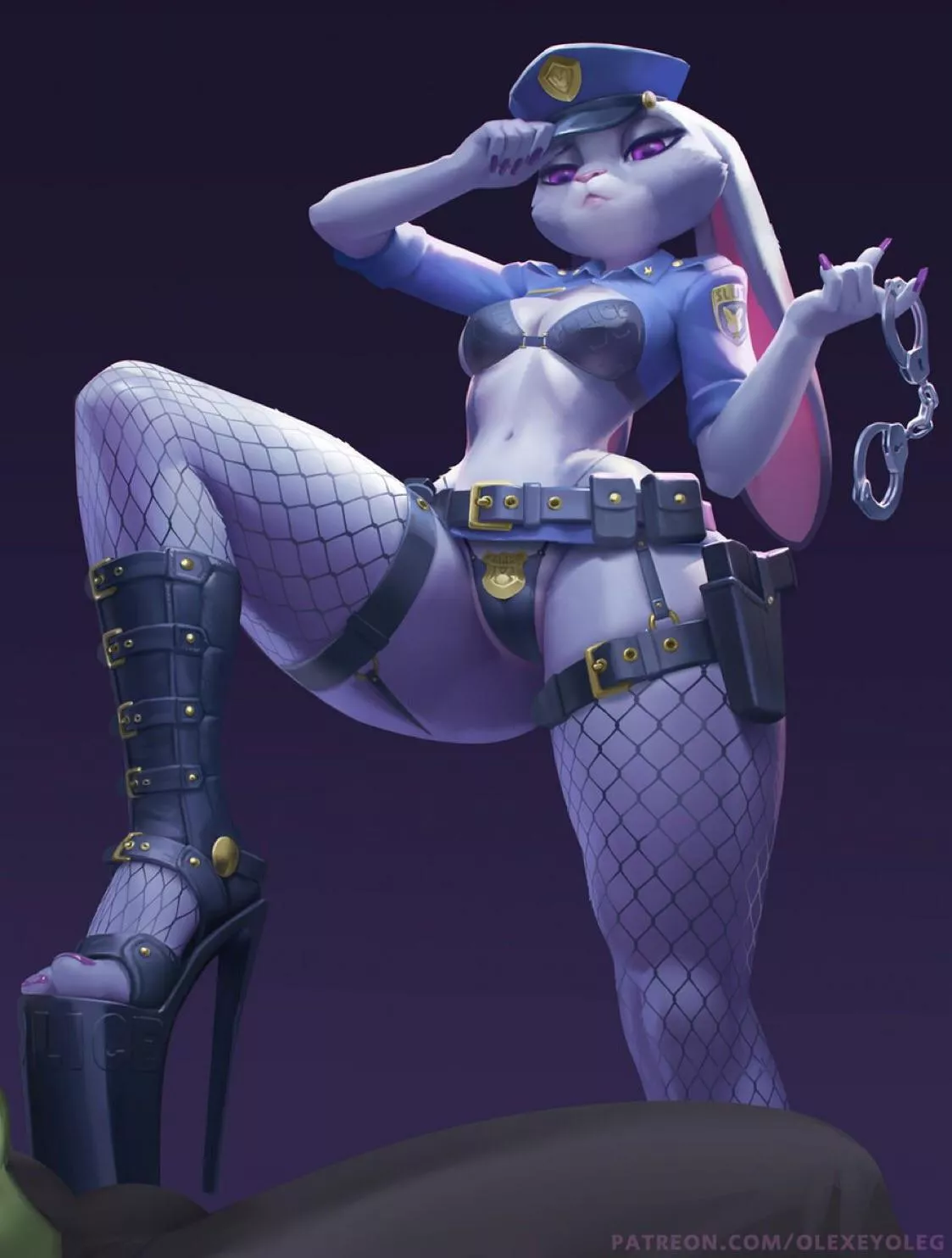 Bunny police [F] (olexeyoleg) posted by stxrvingfxiry