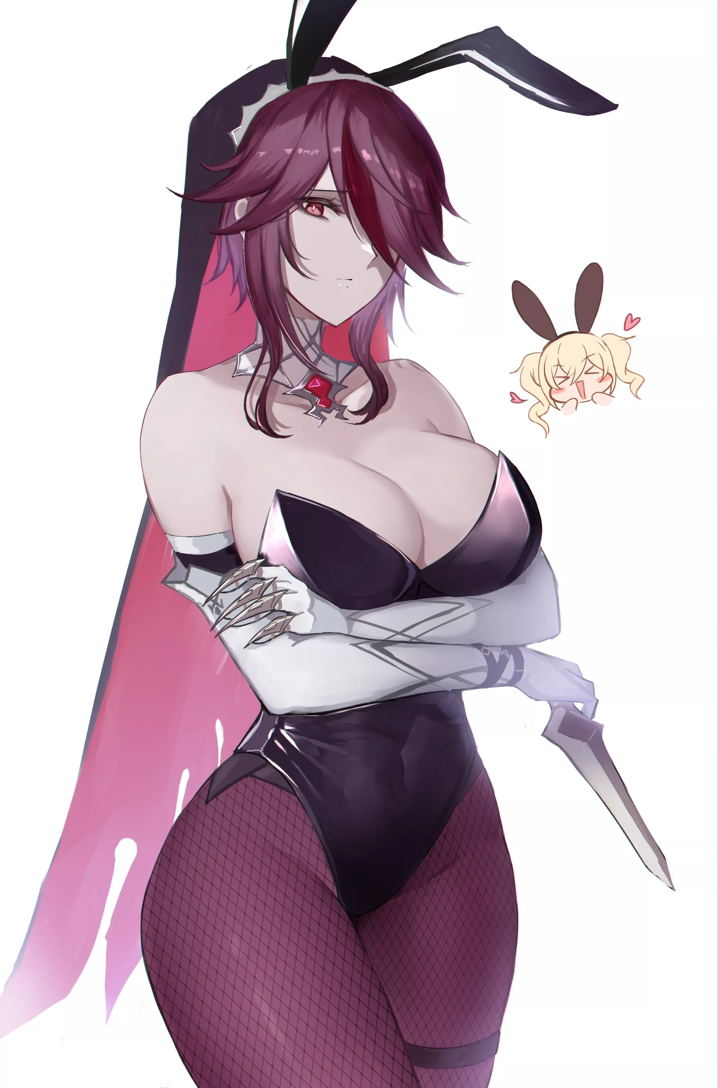 Bunny Rosaria [Genshin Impact] posted by CheetahSperm18