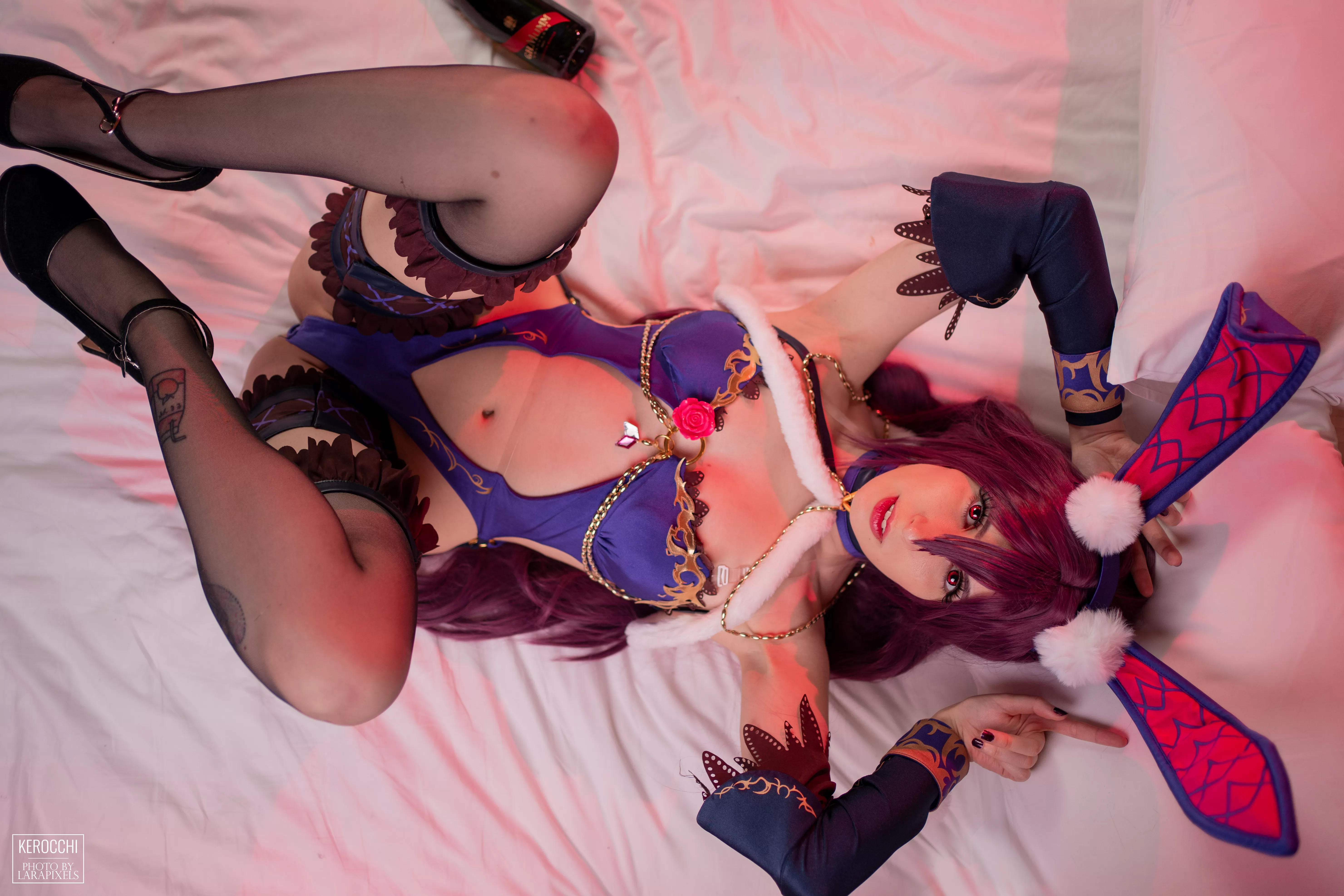 Bunny Scathach erocosplay from FGO by Kerocchi posted by kerocchi