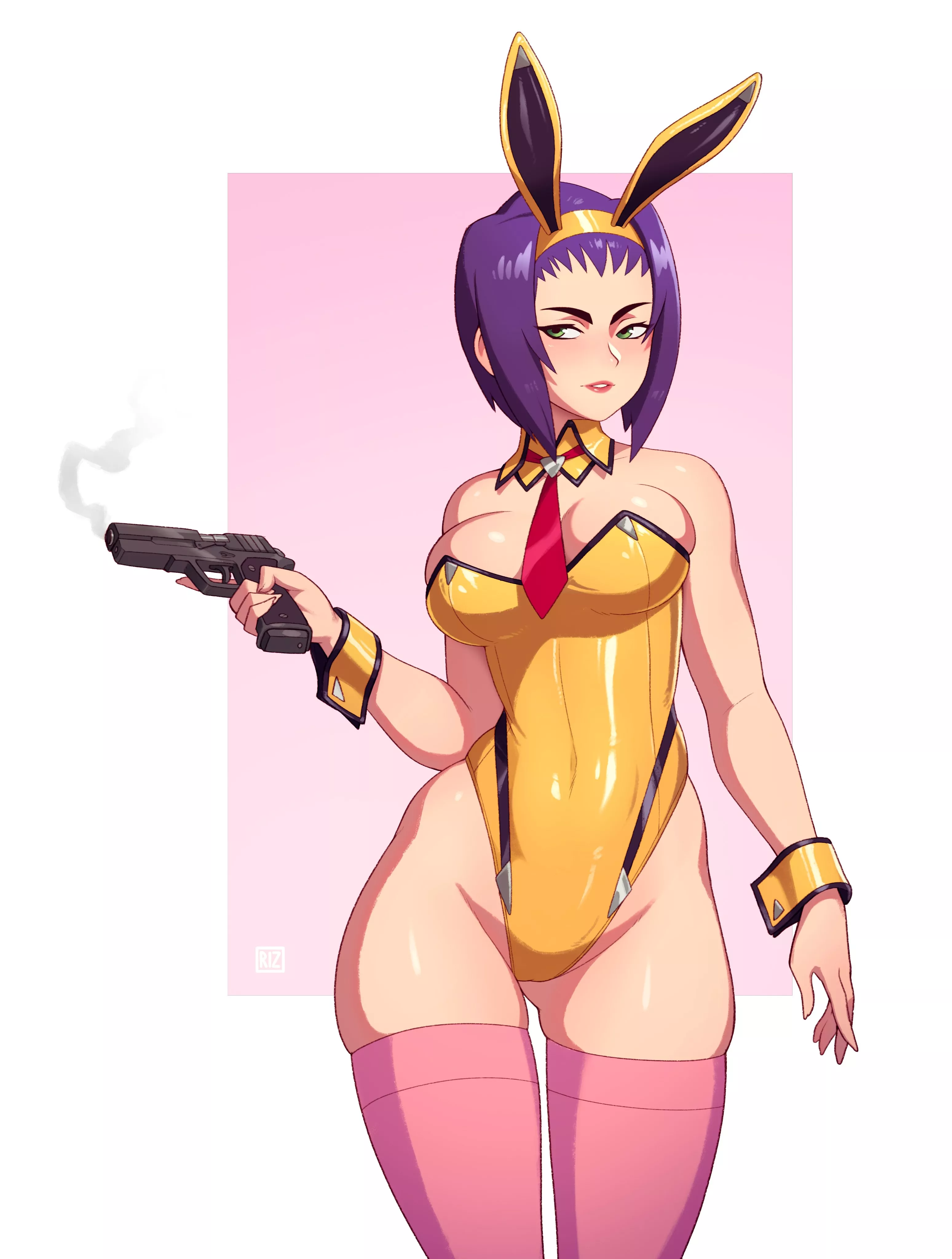 Bunnysuit Faye (Riz) [Cowboy Beybop] posted by sequence_string