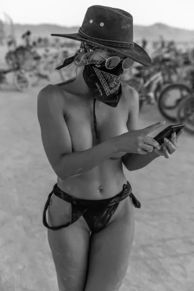 Burning Man tits posted by hoodycentral2