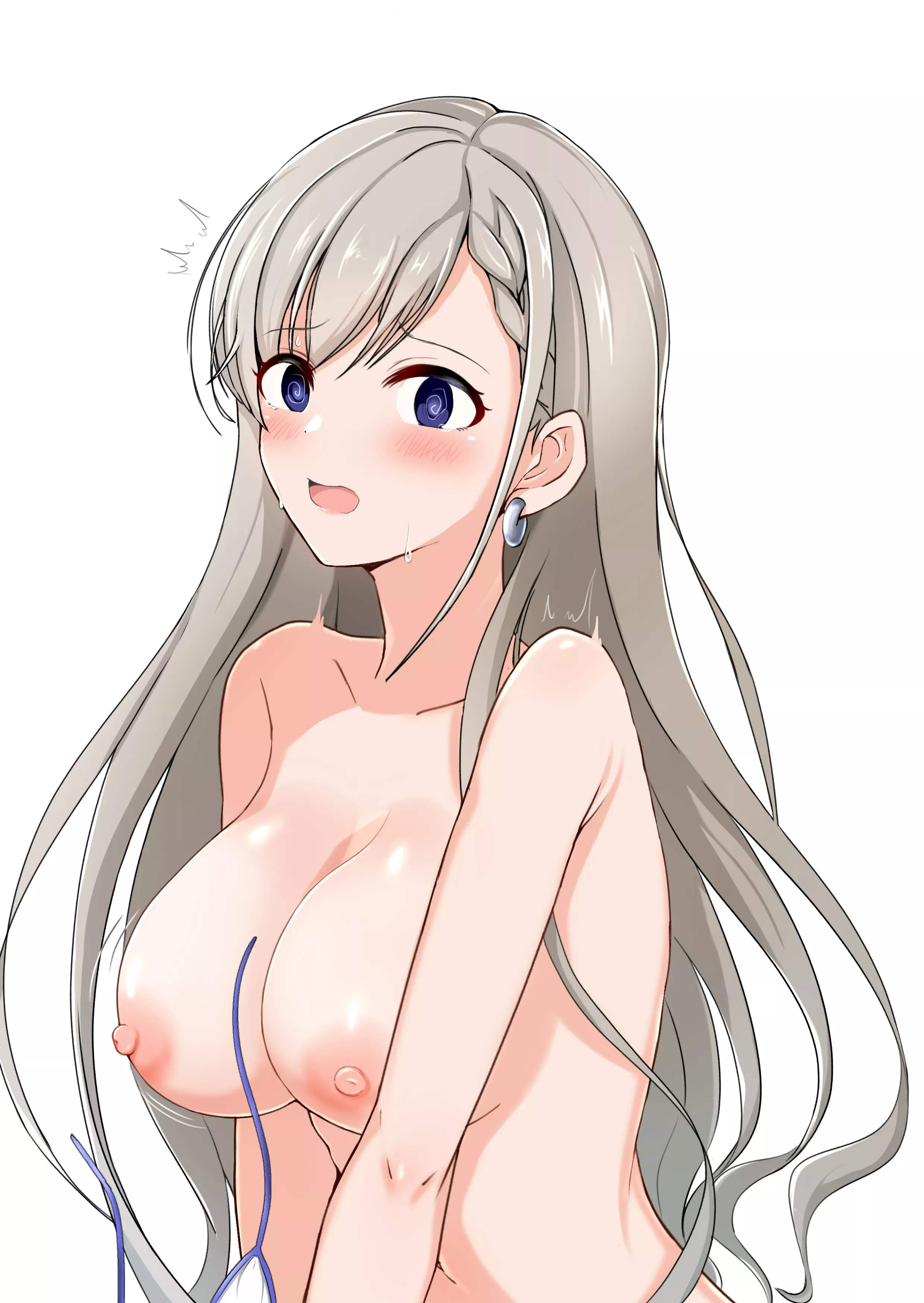 Busty babe losing her bikini (raindrop746079) [Idolmaster] posted by nakorurukami