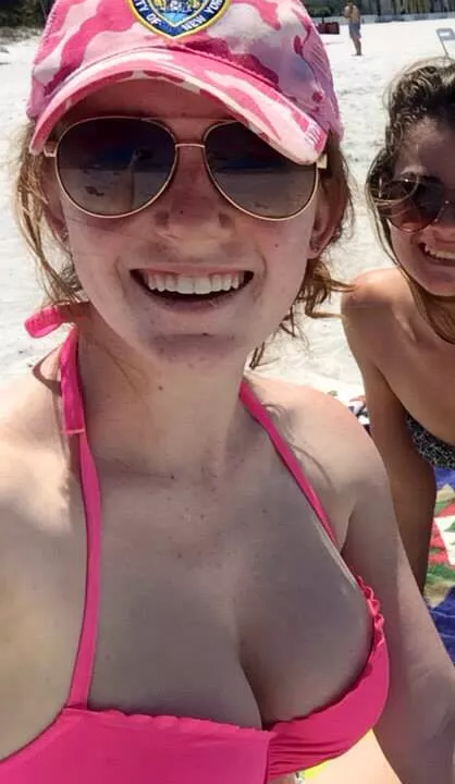 Busty Freckled Bikini Babe posted by aabbccdefg