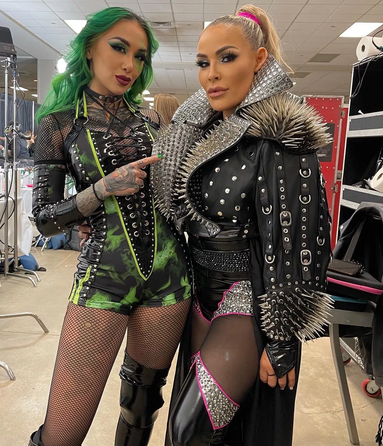 Busty Shotzi and Nattie posted by Stratusfactiontime