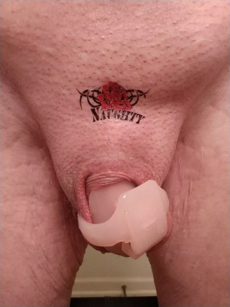 Caged and wanting to be a naughty sissy posted by CD_Jeanette