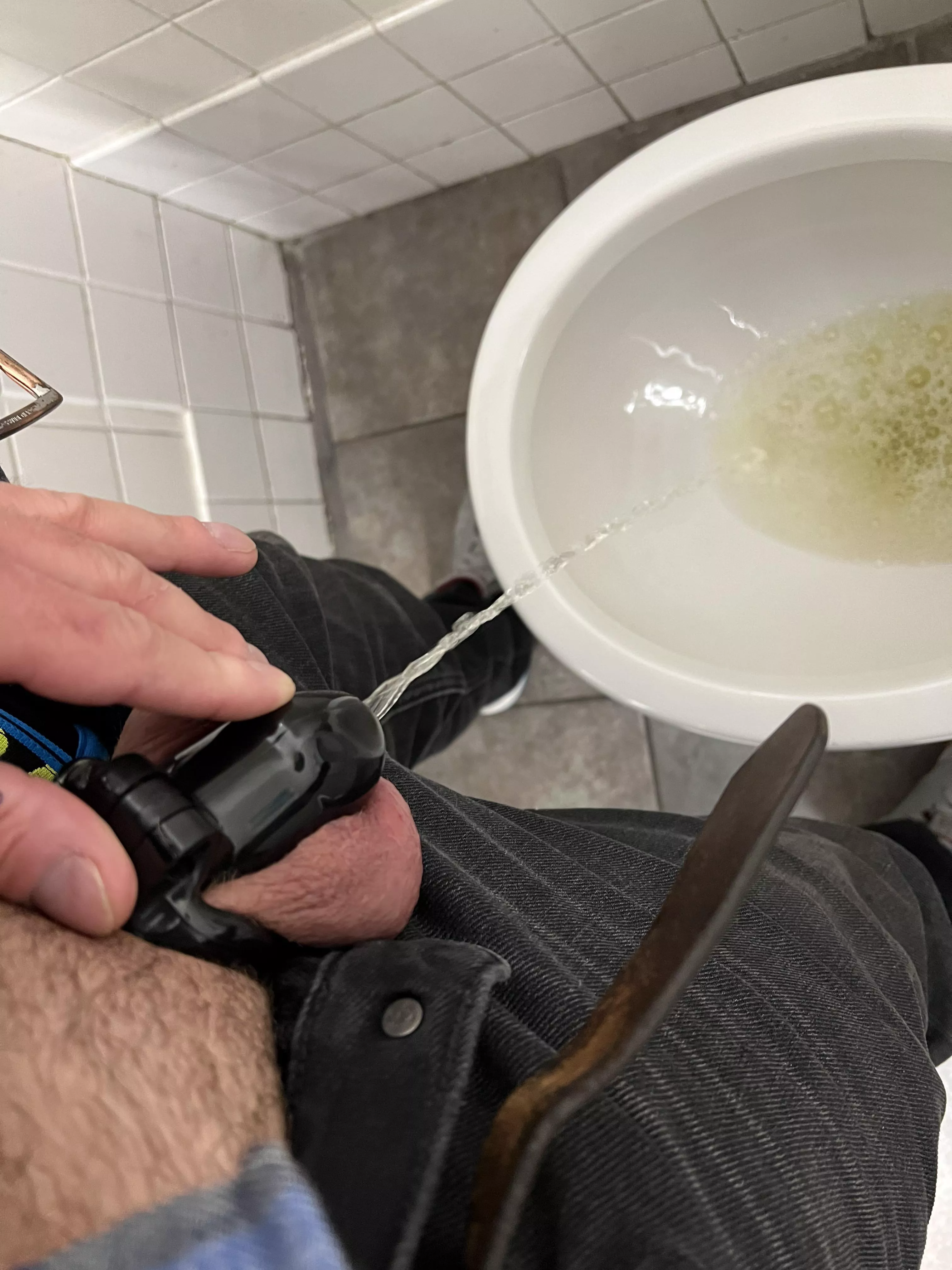 Caged piss posted by UnikornDaddy