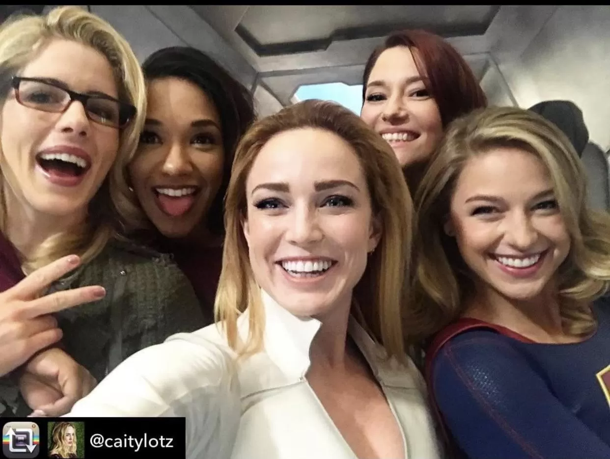 Caity Lotz & friends, who u filling up? posted by youngluv999