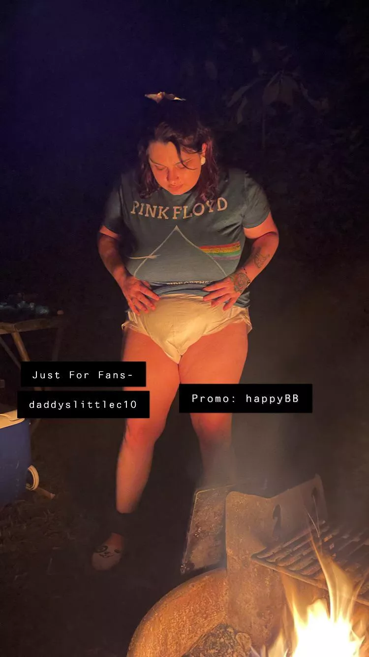 Camping padded posted by Daddyslittlepissbaby