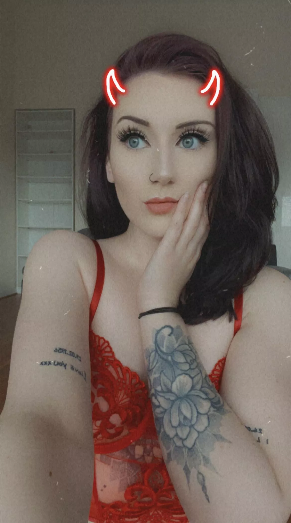 Can I be your naughty little devil 😈 posted by TattooedPrincess92