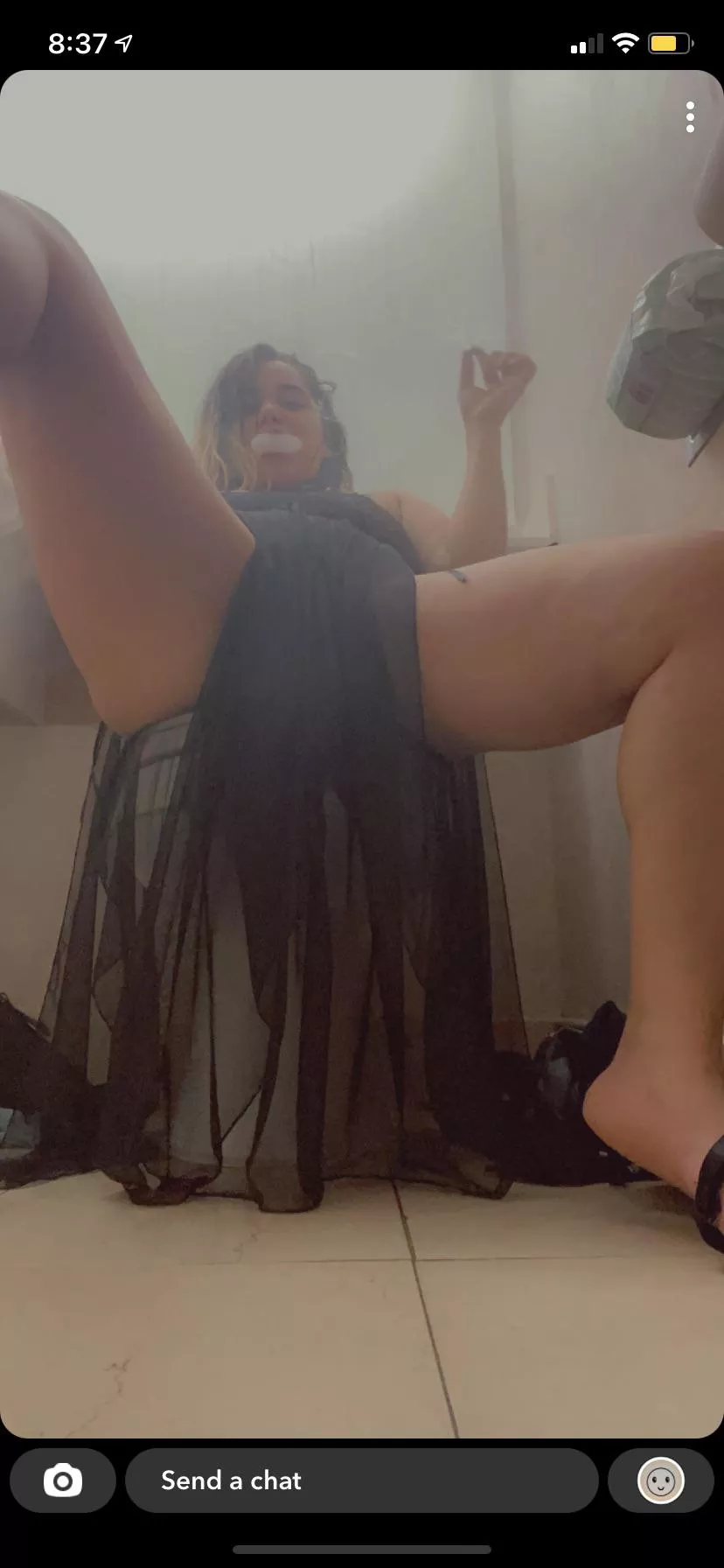 Can I be your naughty slut daddy 😈 I promise not to listen 😜 link in comments posted by Sana_Onlyfans