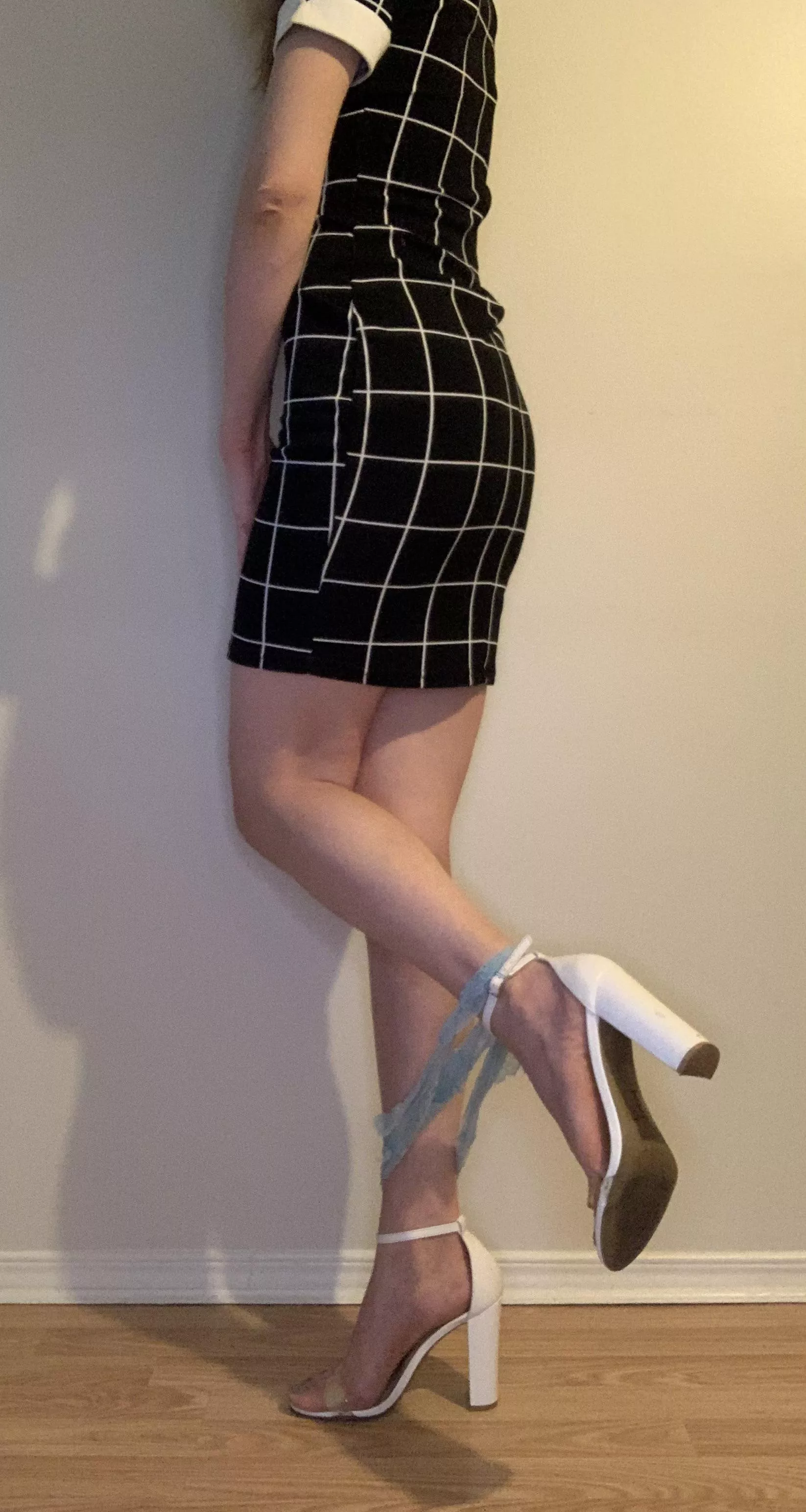 Can I leave my heels on? 😍😘🥰 posted by abbi-jane