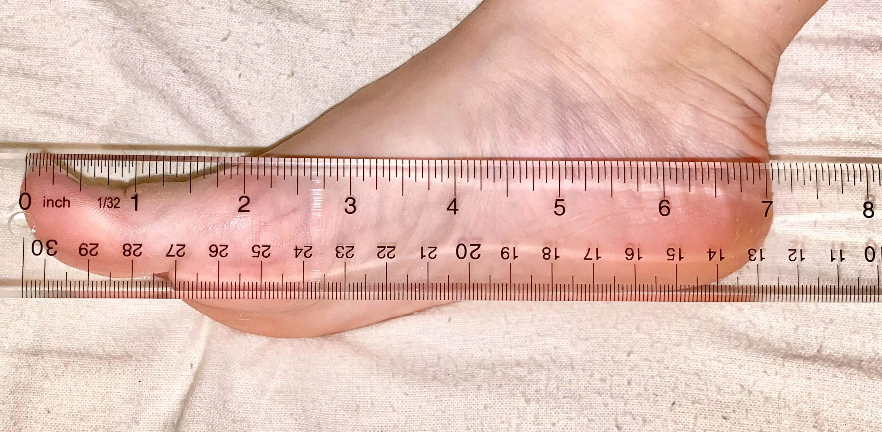 Can you believe my feet are only 7 inches long? posted by alilsmol